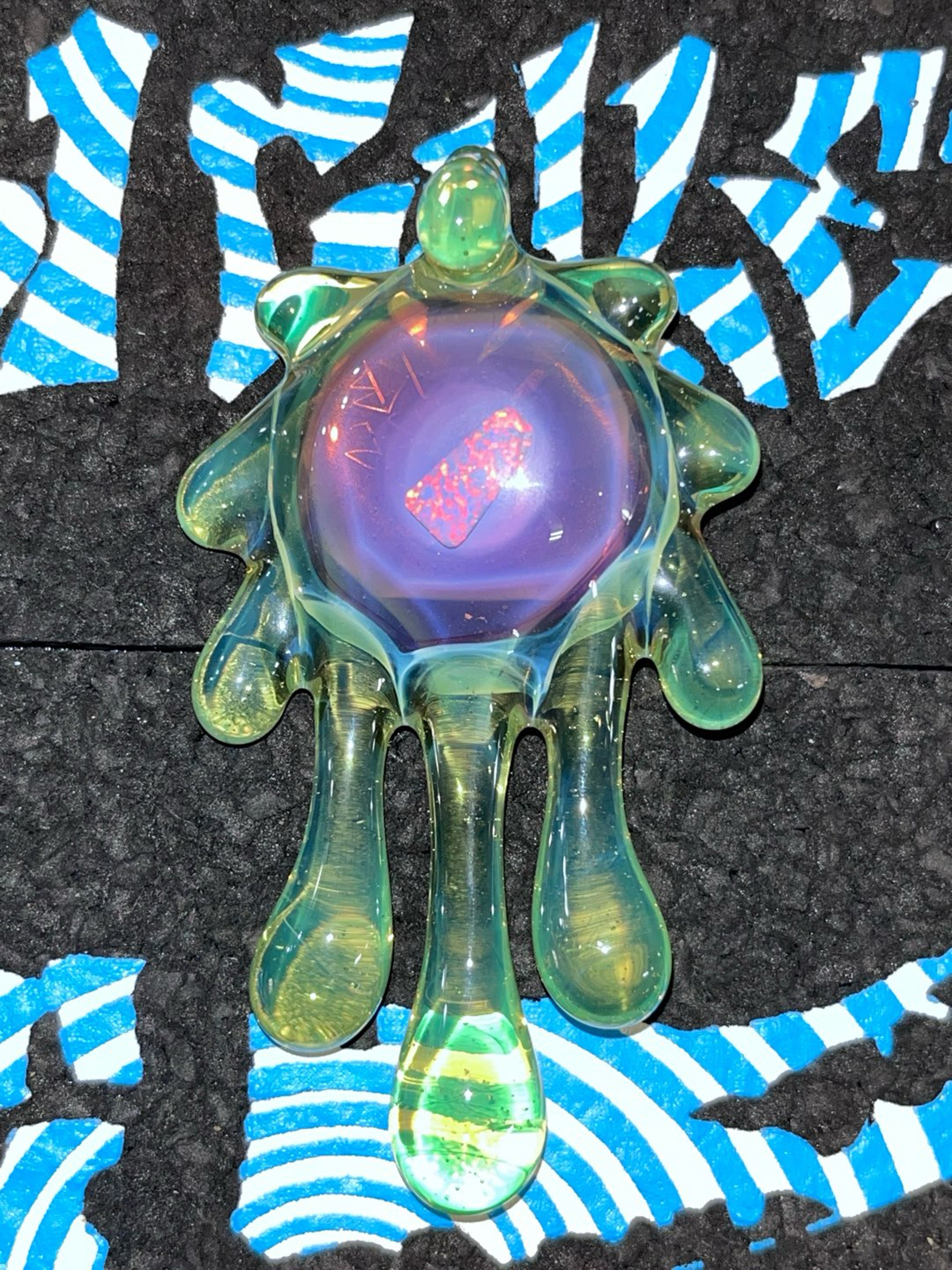 Preview pic of Opal drip pendant