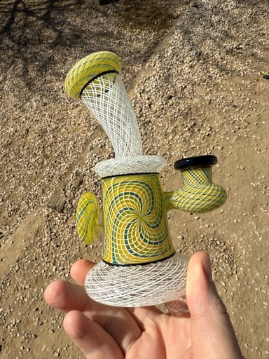Preview pic of Daveman Glass Lemon/Lime Retti Jammer