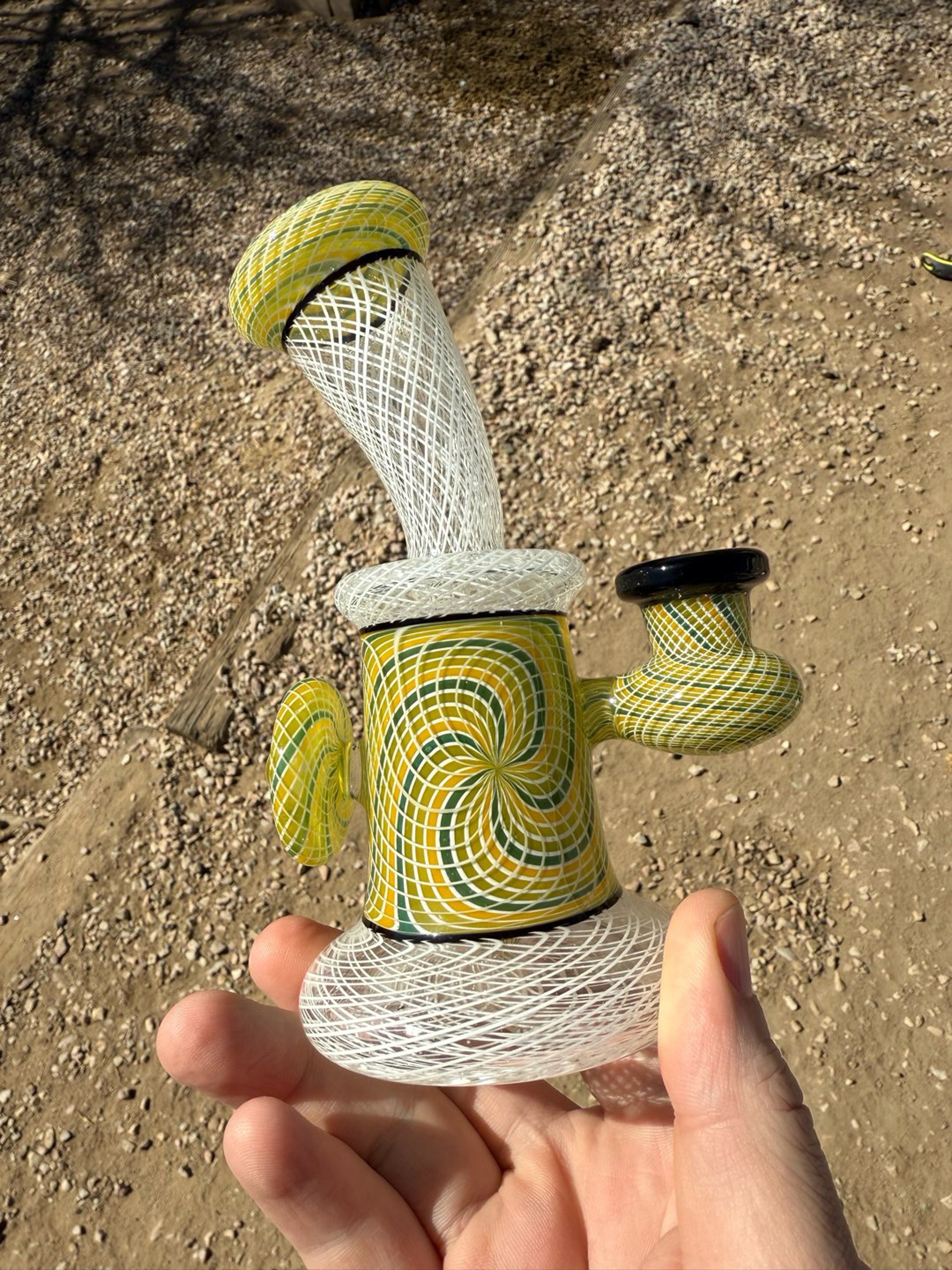Preview pic of Daveman Glass Lemon/Lime Retti Jammer