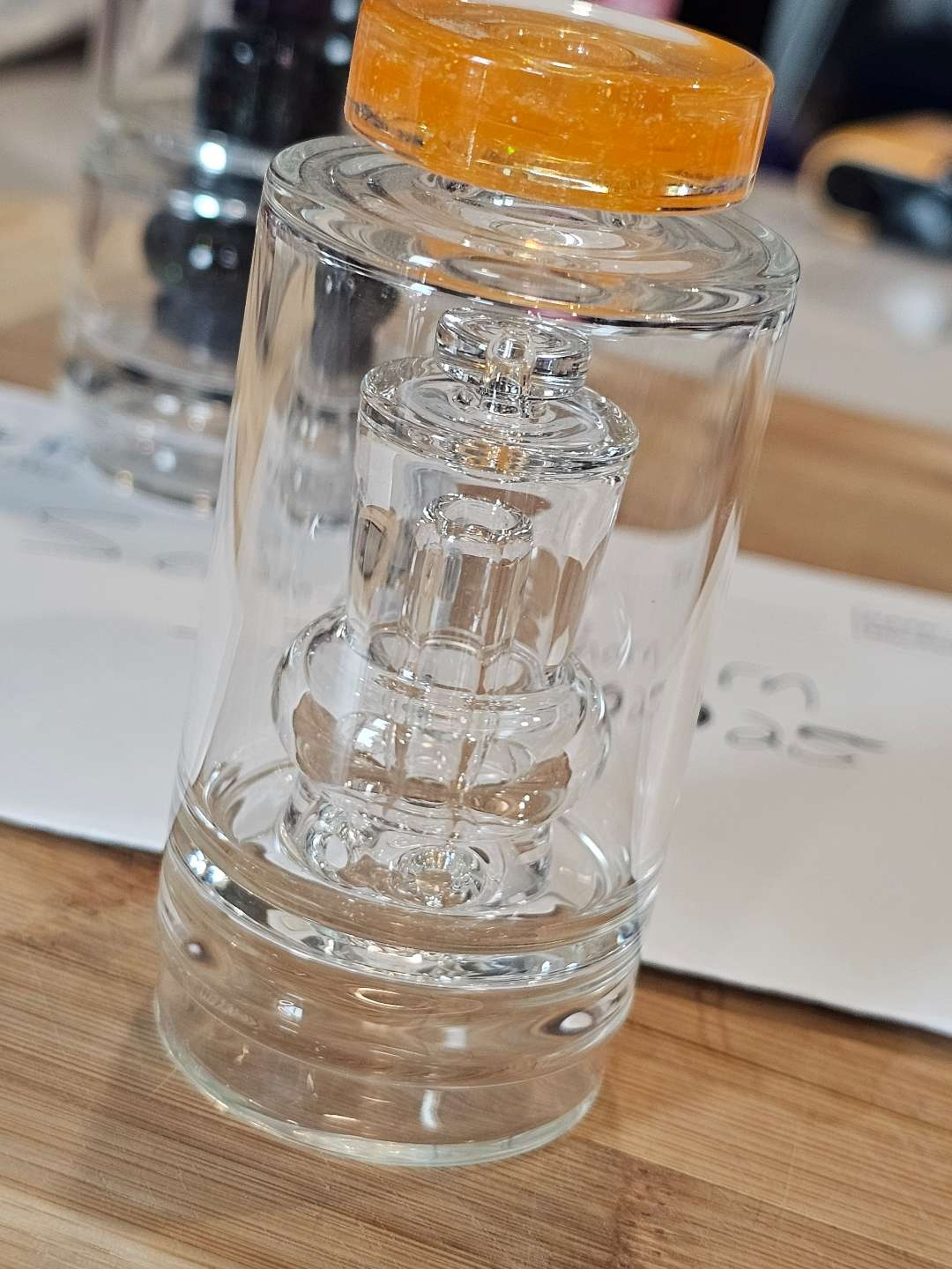 Preview pic of Spiders Glass Tangie Puffco Top