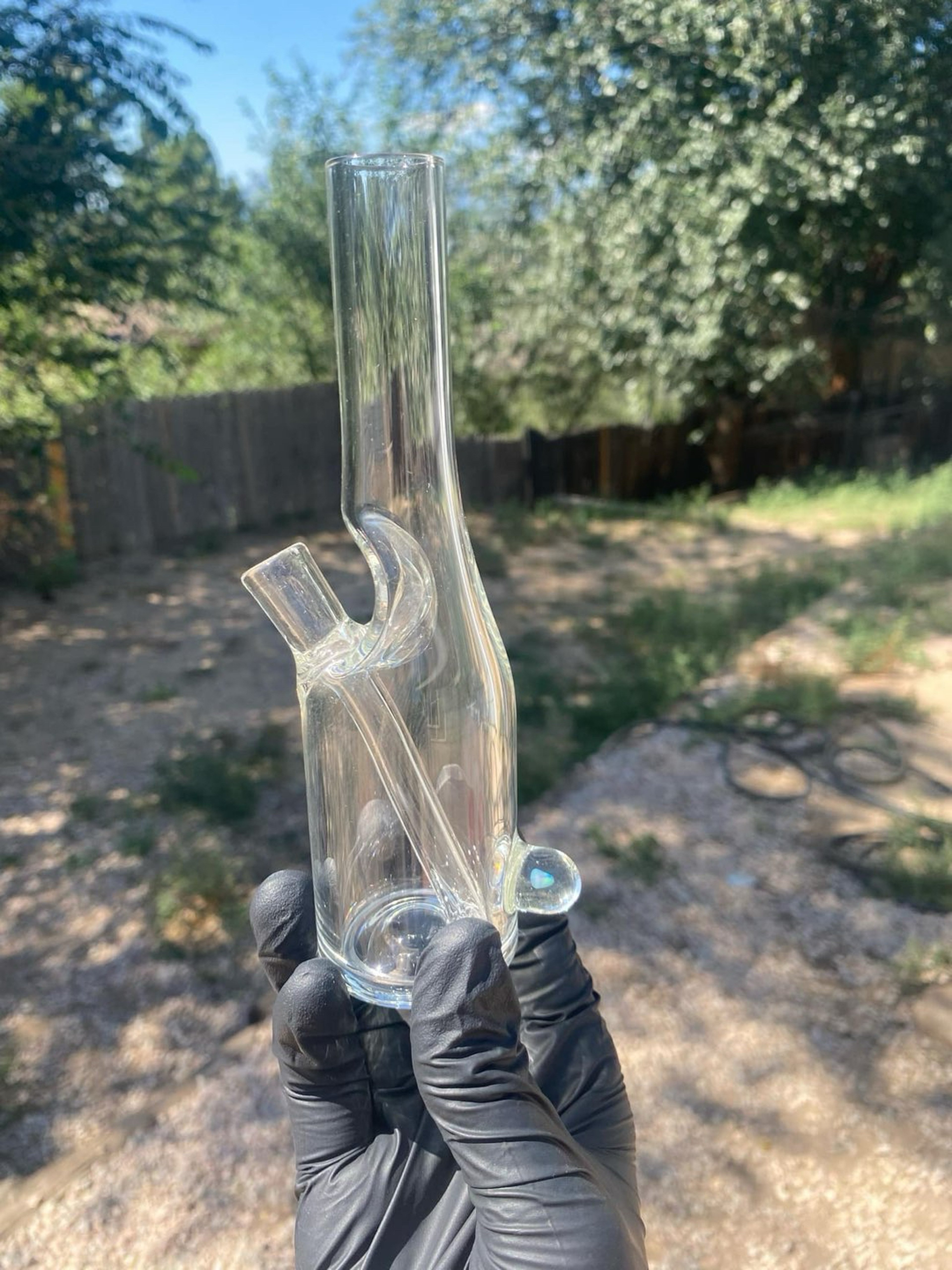 Preview pic of Glass Mechanic Clear Sake Bottle