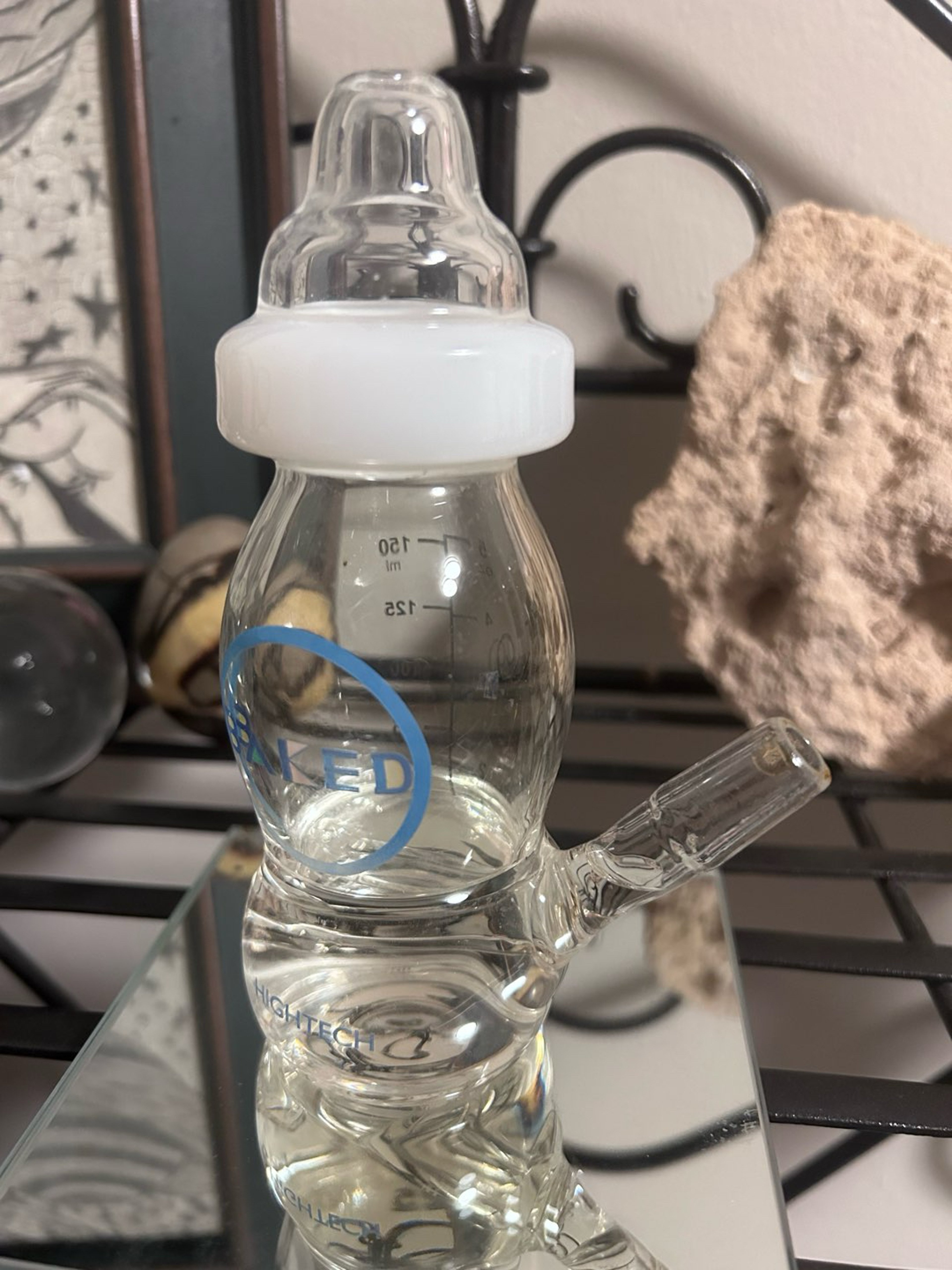 High Tech Baby Bottle (mint**) image 0