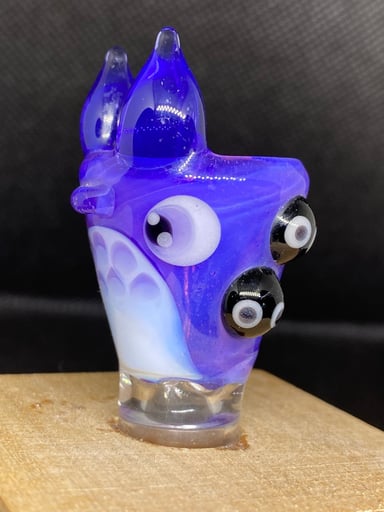 Preview pic of Purple/ Blue Studio Ghibli 14mm 4hole slide/bowl