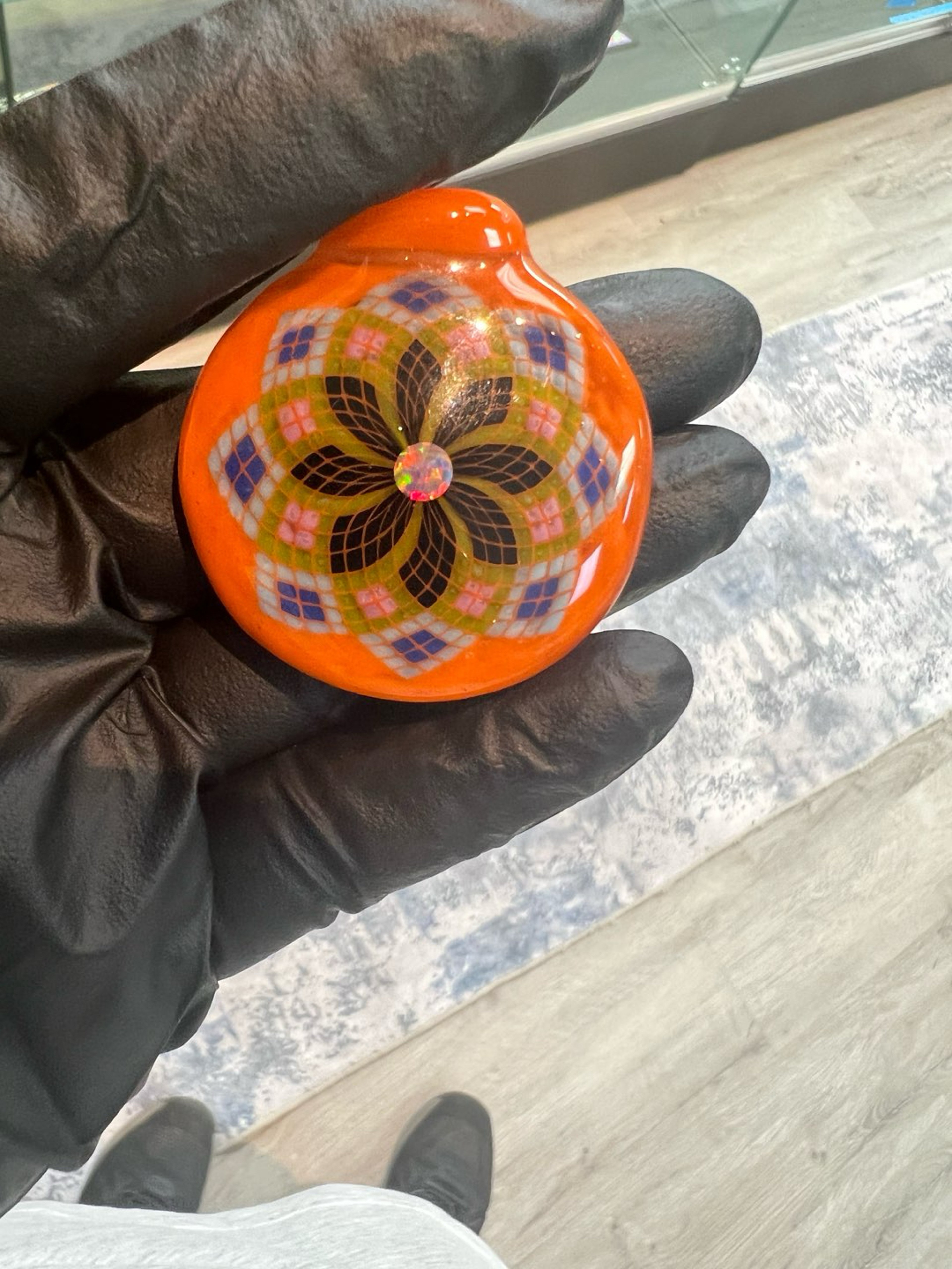 Preview pic of Lagrone Orange / Olive Filla Pendy