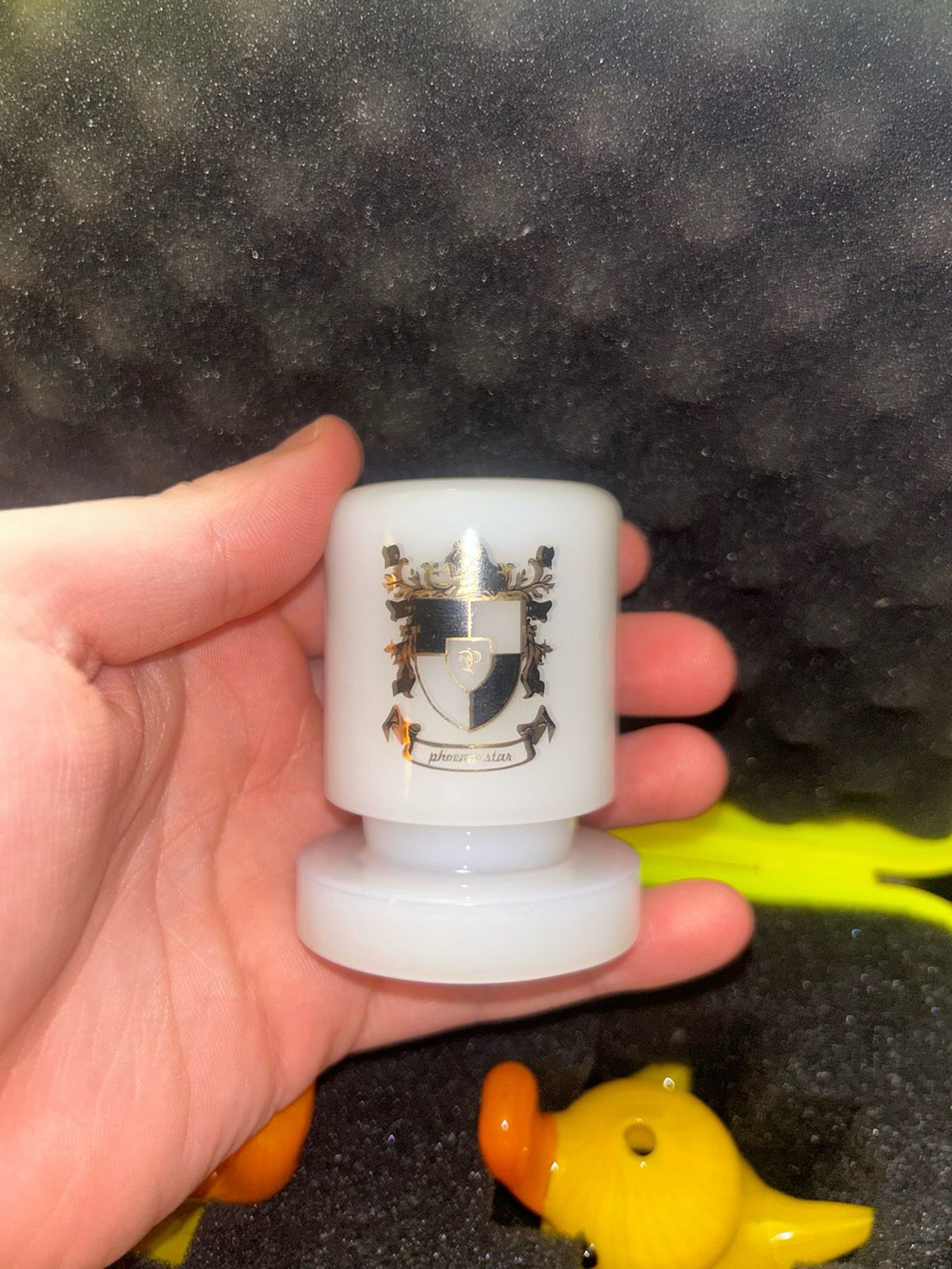 Preview pic of Phoenix Star Glass Stash Jar
