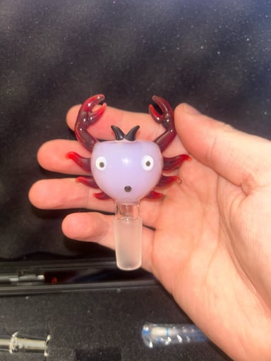 Preview pic of Pink Crab 14mm Slide / Bowl