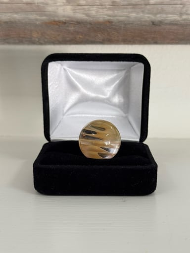 Preview pic of Ians Glass Fumed Fillagrano marble (22.66mm)