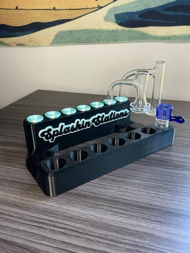 Preview pic of Banger and Slide Station - Black / Teal