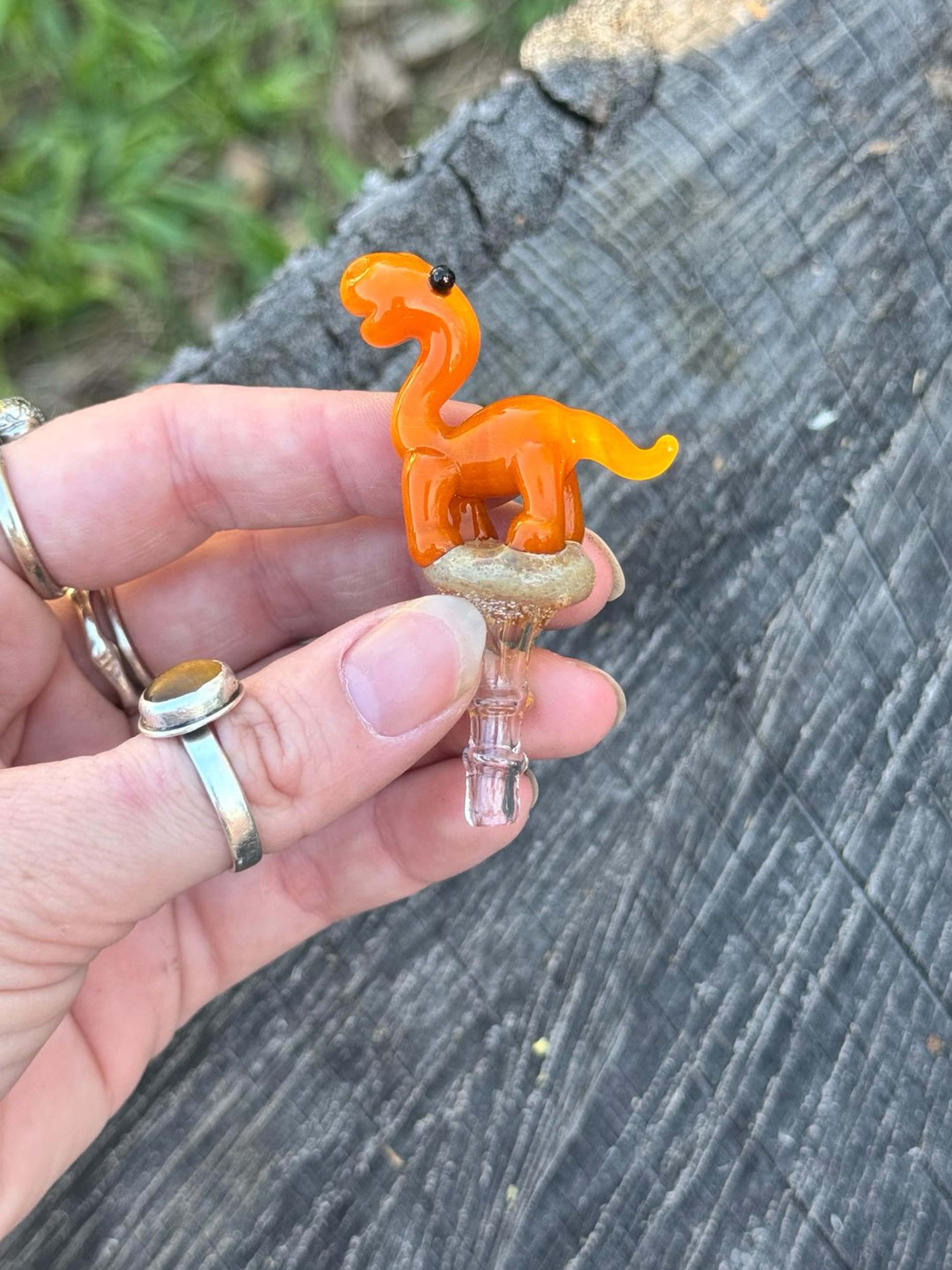 Preview pic of Dinosaur orange  joystick 3DXL
