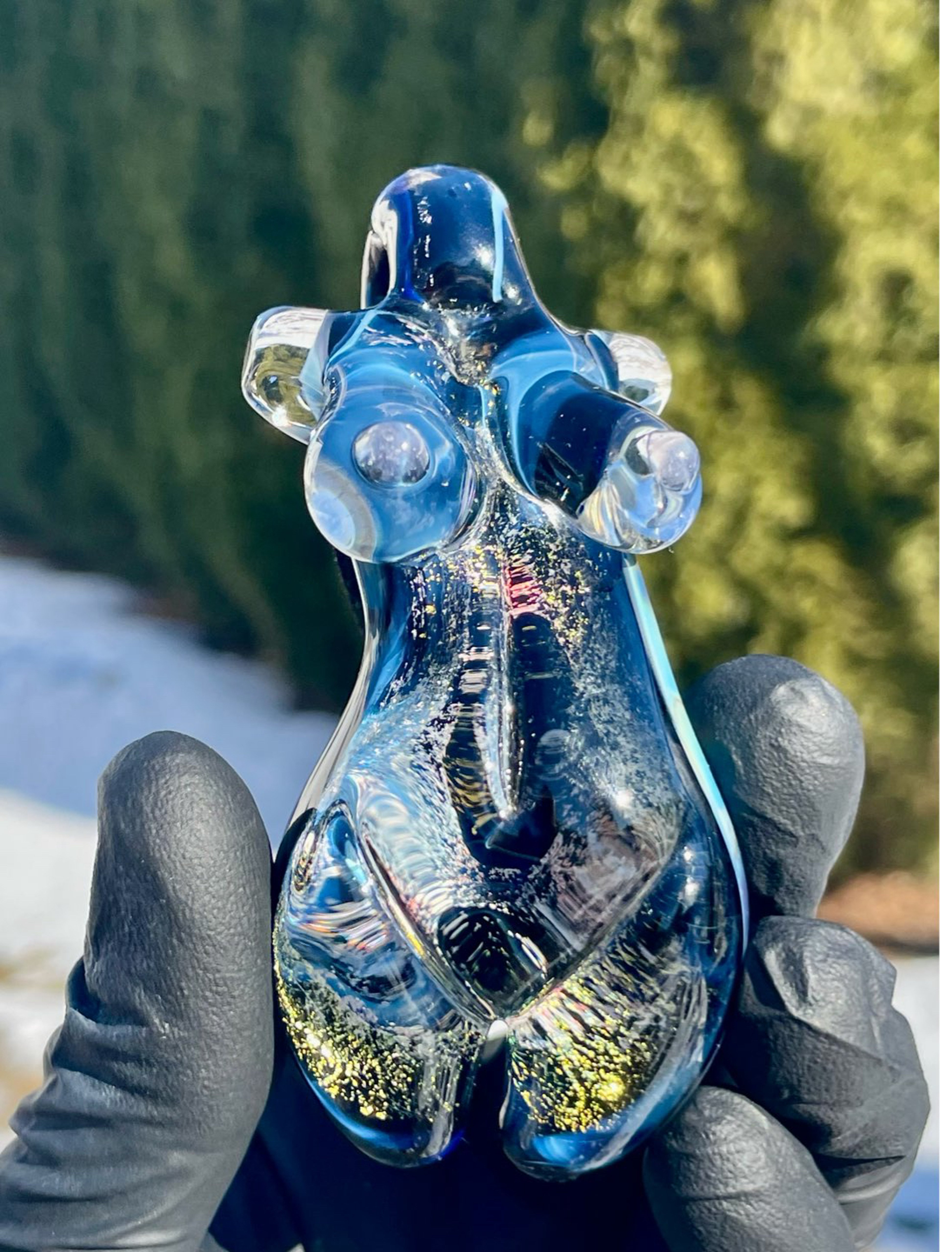 Preview pic of Galaxy babe pendant dom greco glass