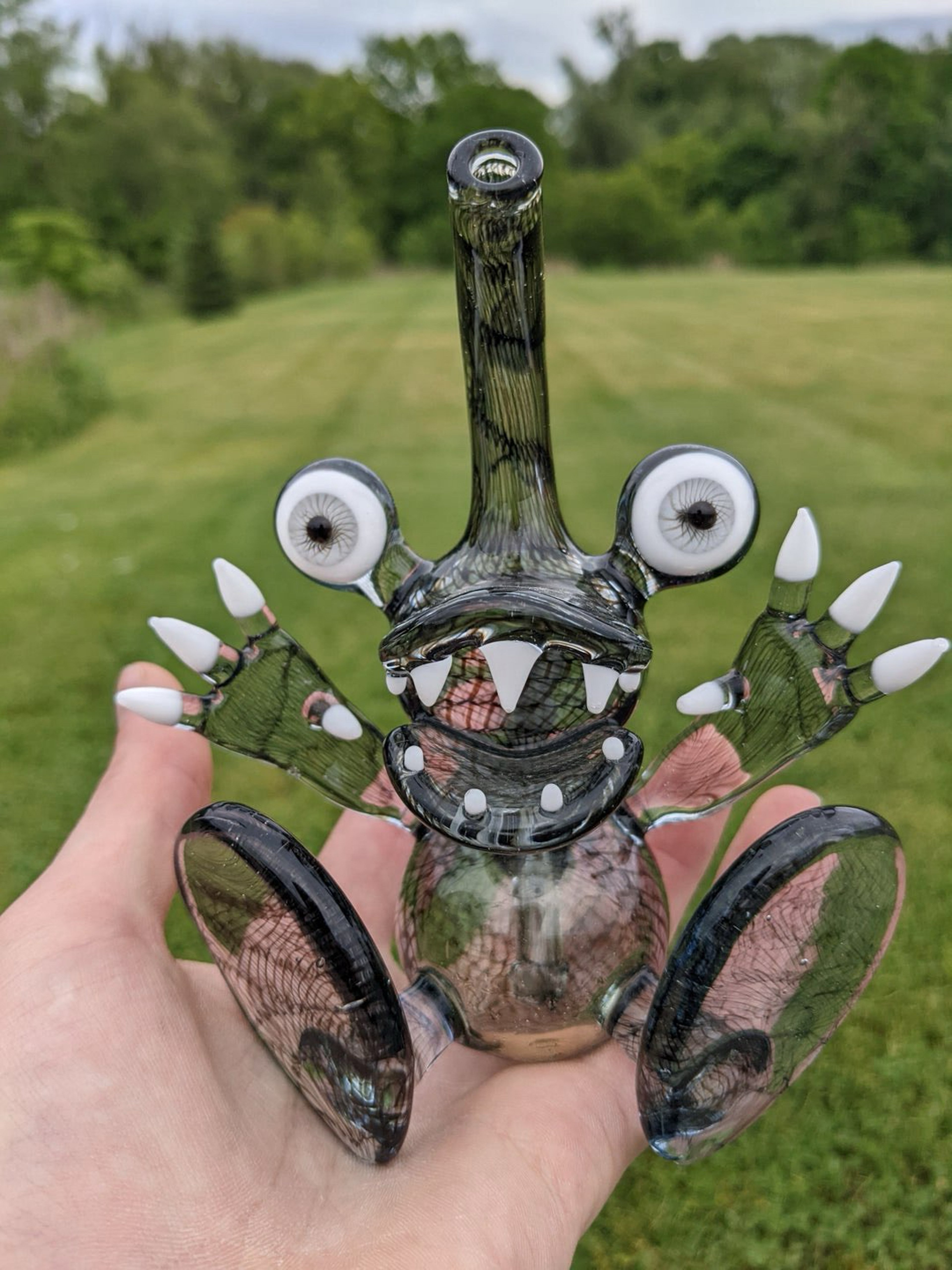 Preview pic of AKAME GLASS EXCITED MONSTER DAB RIG