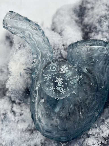 Preview pic of CHAKA GLASS ICE CAVE SHERLOCK PIPE