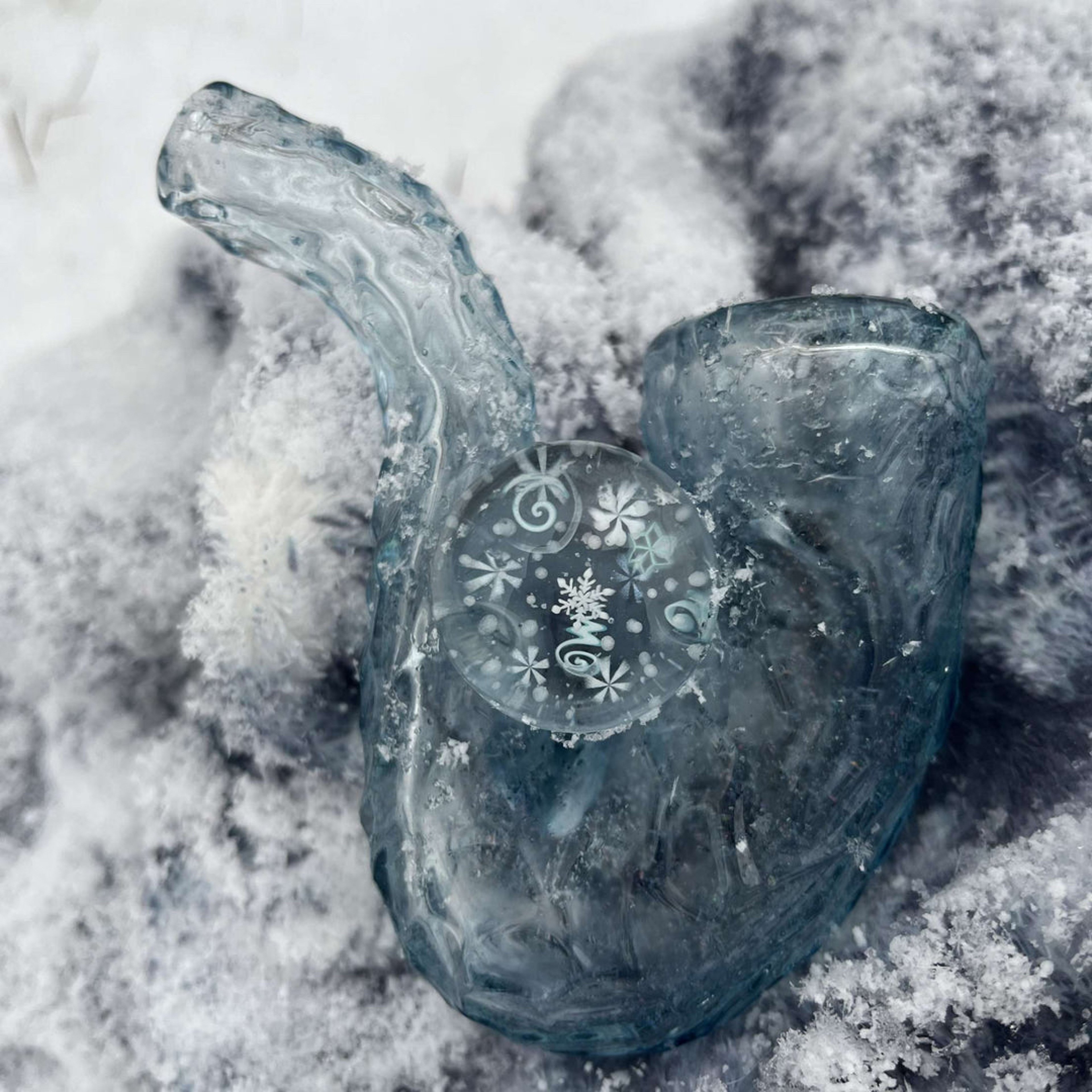 Preview pic of CHAKA GLASS ICE CAVE SHERLOCK PIPE