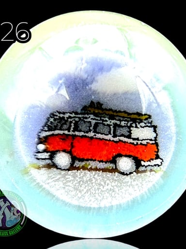 Preview pic of Keys Glass - Marble #26 - VW Bus