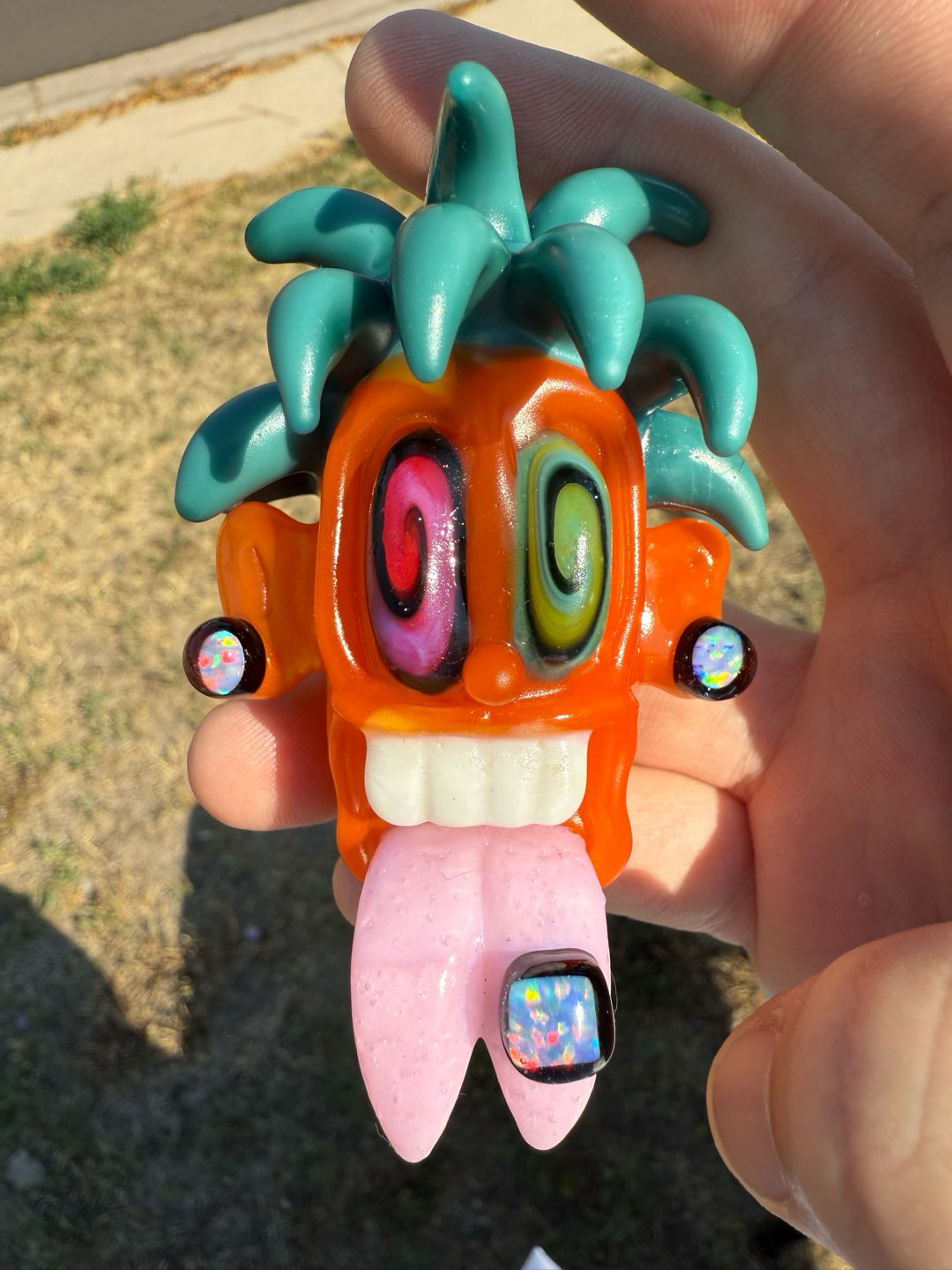 Preview pic of Ryder Split Tongue Opal Earring Tripster Pendy