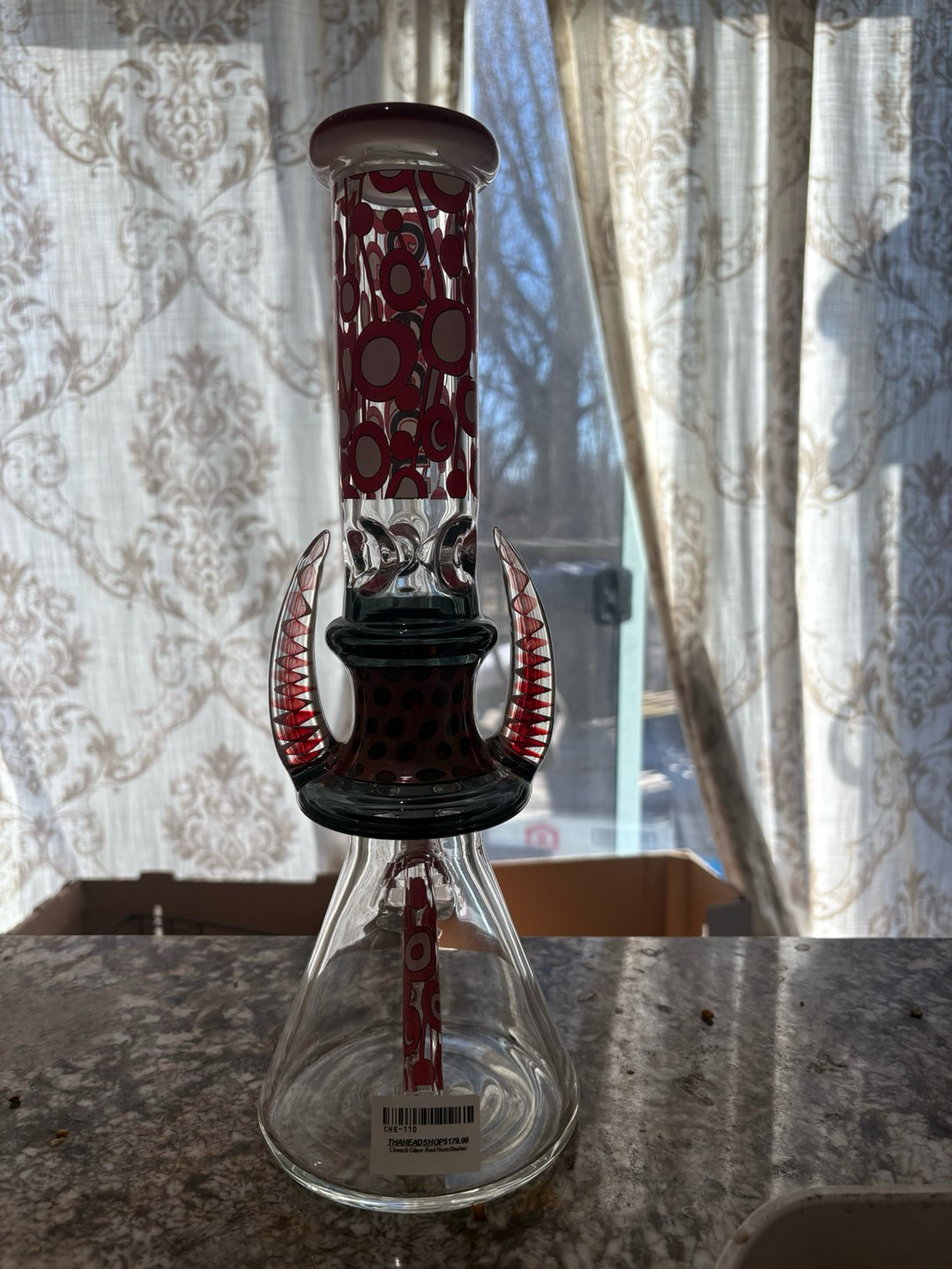 Preview pic of Cheech double horn beaker