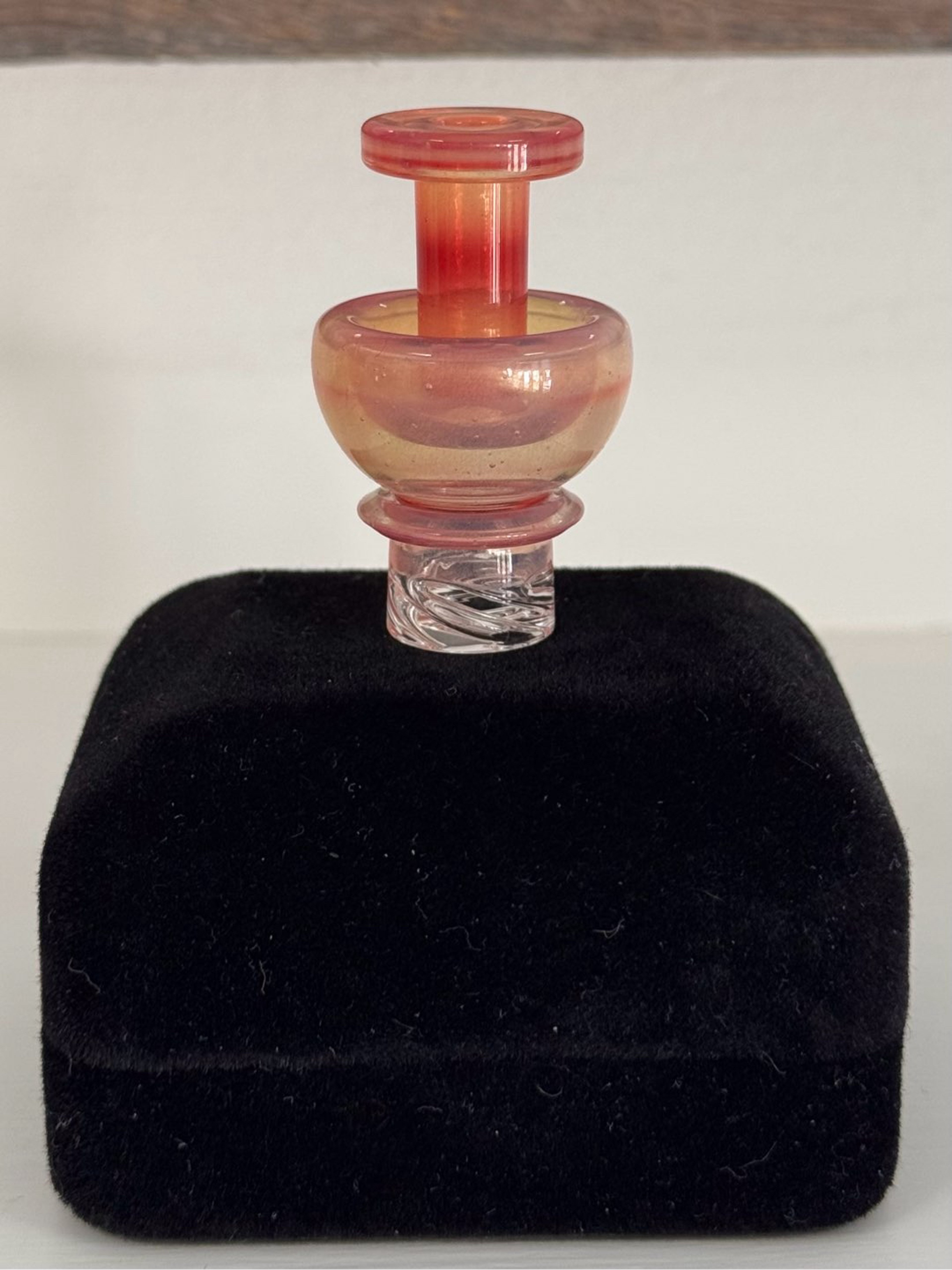 Preview pic of Quave fumed color series 25mm bisection boro spin cap