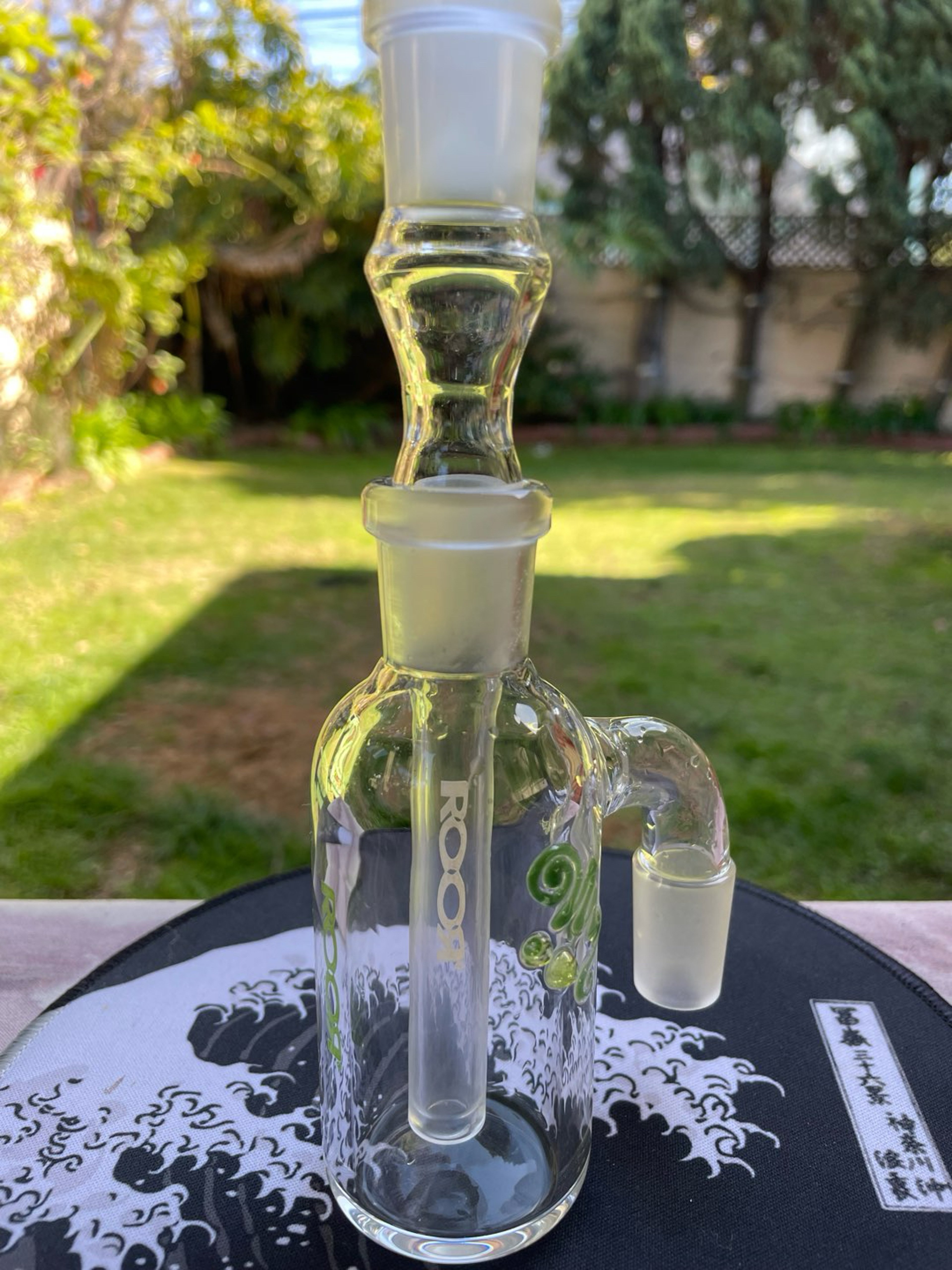 Preview pic of ROOR classic ash catcher 18mm 45x5 Green