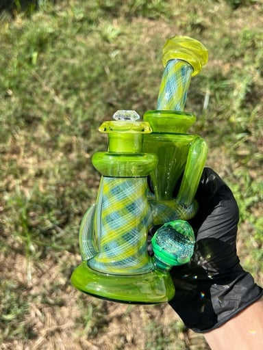 Preview pic of Crux Glass Faceted Rebubbler