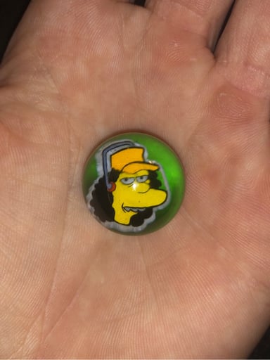 Preview pic of Keys glass (otto) simpsons millie marble