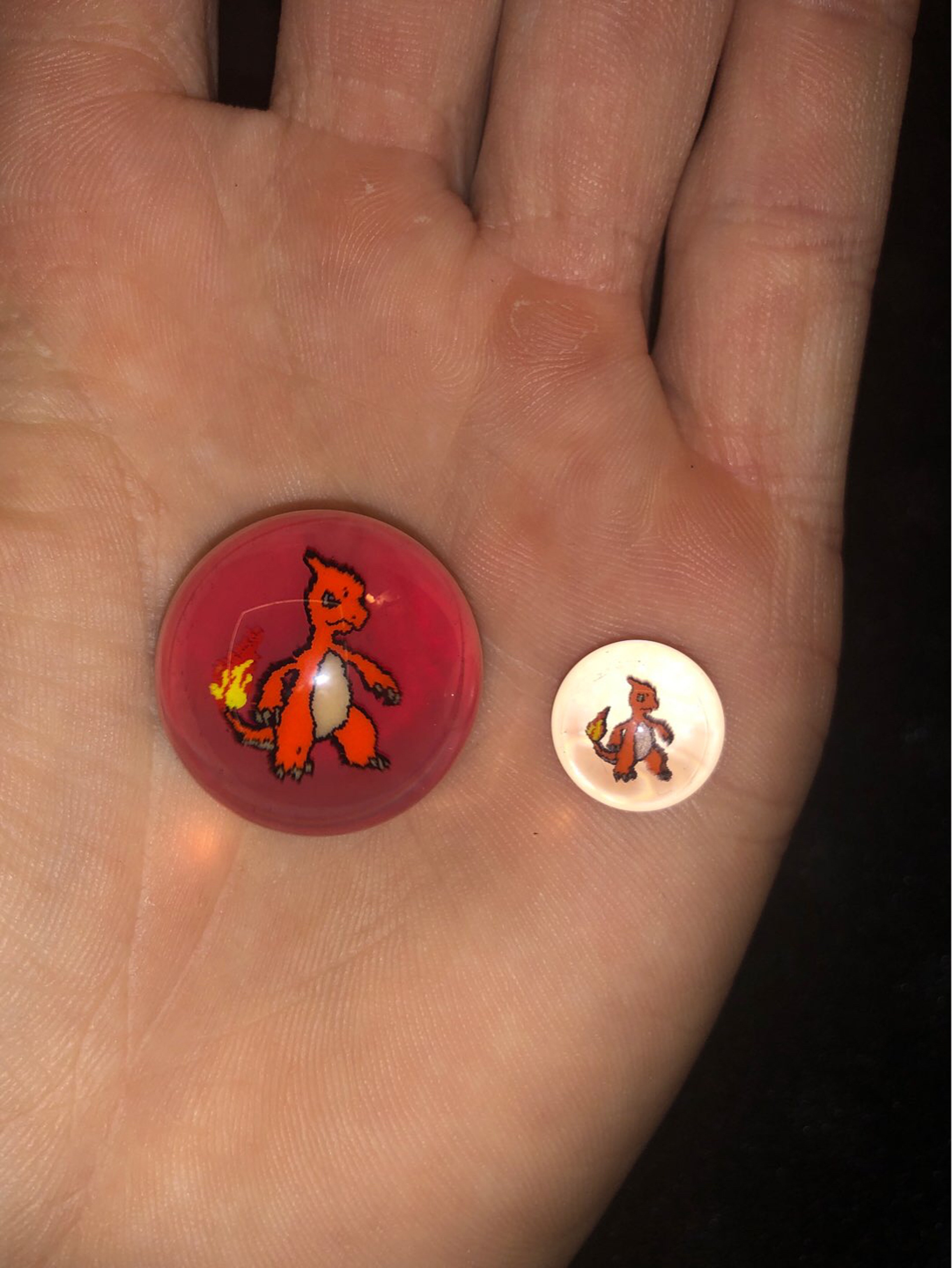 Preview pic of Keys glass charmeleon marble and valve
