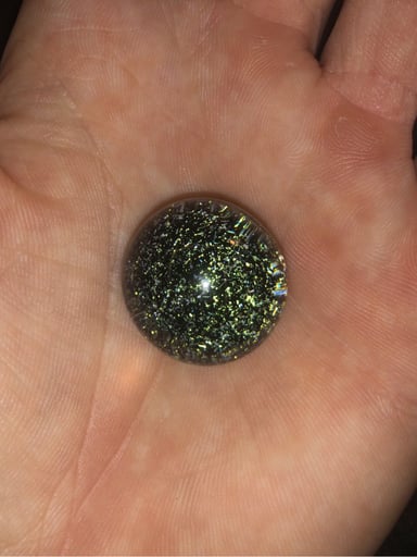Preview pic of Random 25mm dichro marble