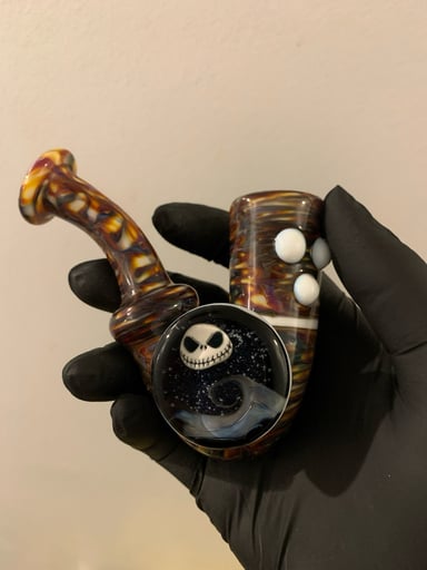 Preview pic of Glance Glass, paul katherman Nightmare before Christmas skellington Sherlock