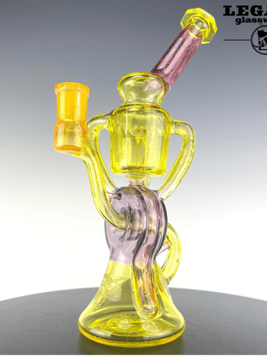 Preview pic of WOLFE GLASS TRIPLE SINGLE DONUT