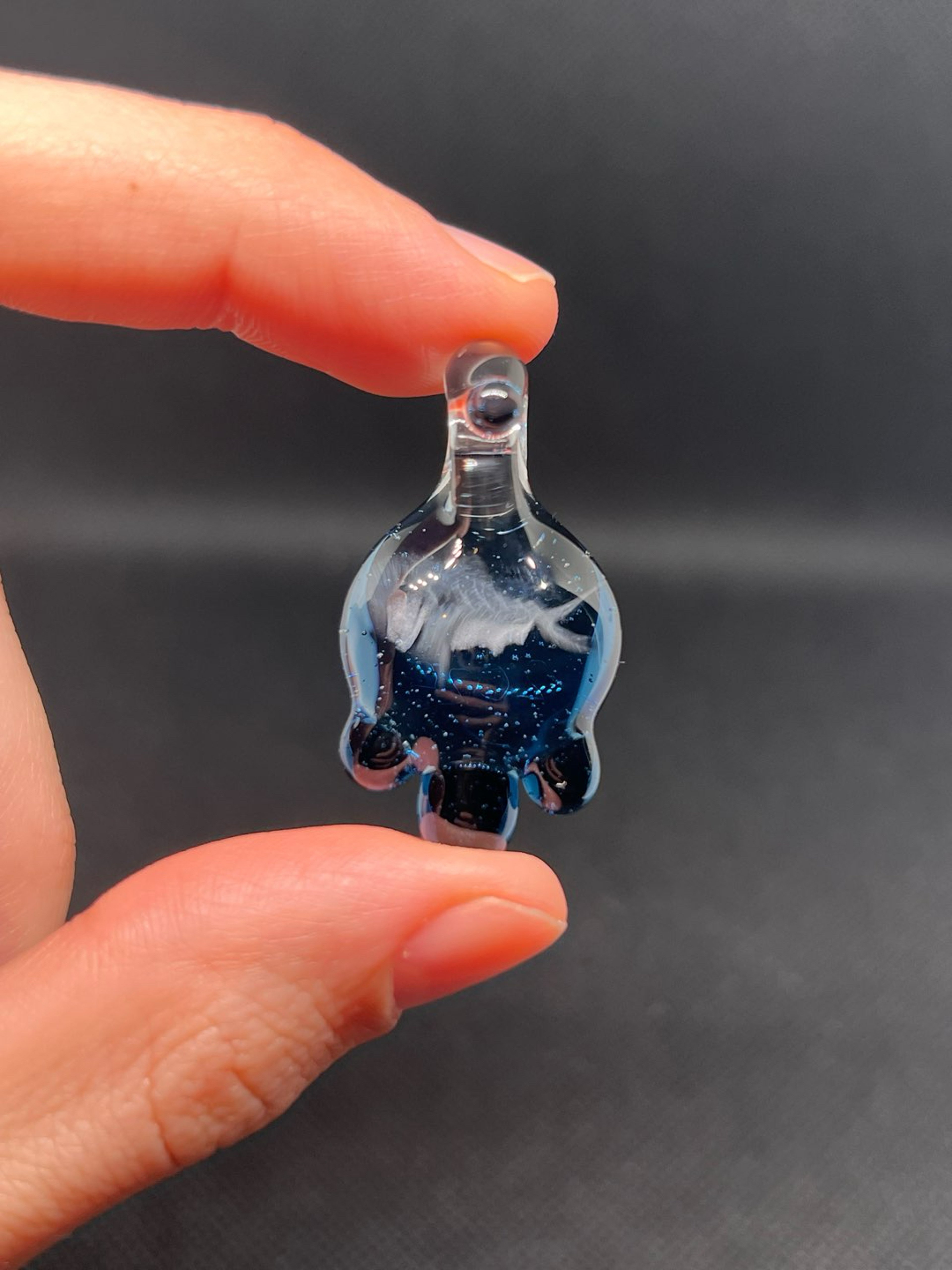 Preview pic of UV Shark Mille Drippy Pendant
