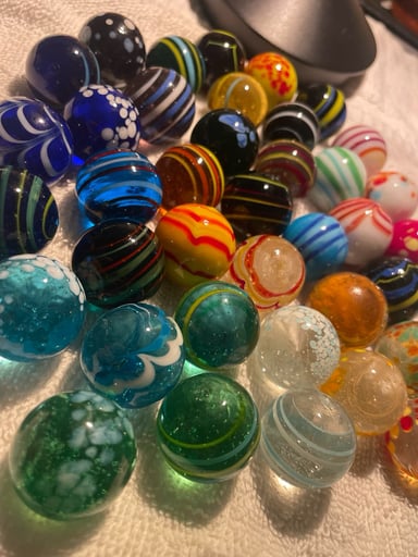 Preview pic of Antique Marbles (23mm)