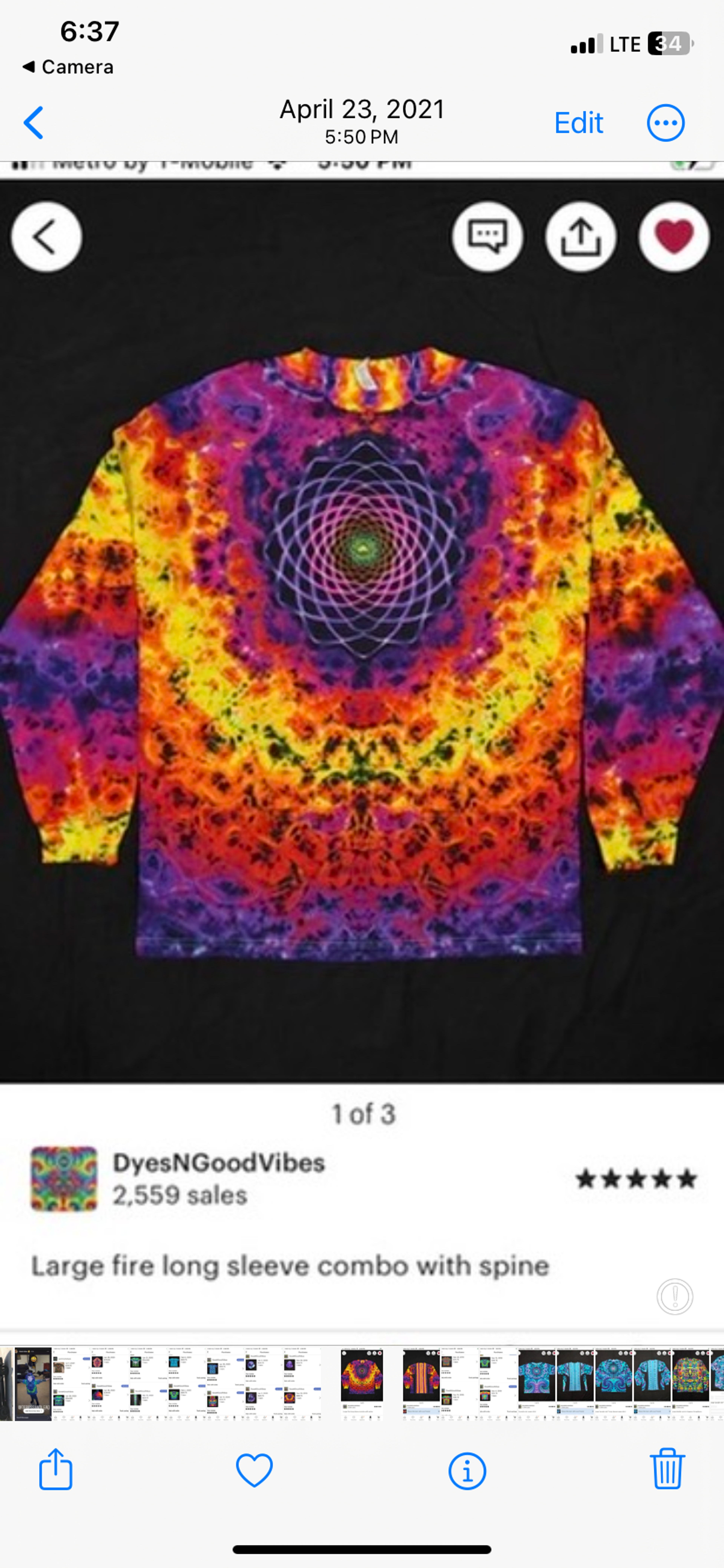Preview pic of Dyes n good vibes large