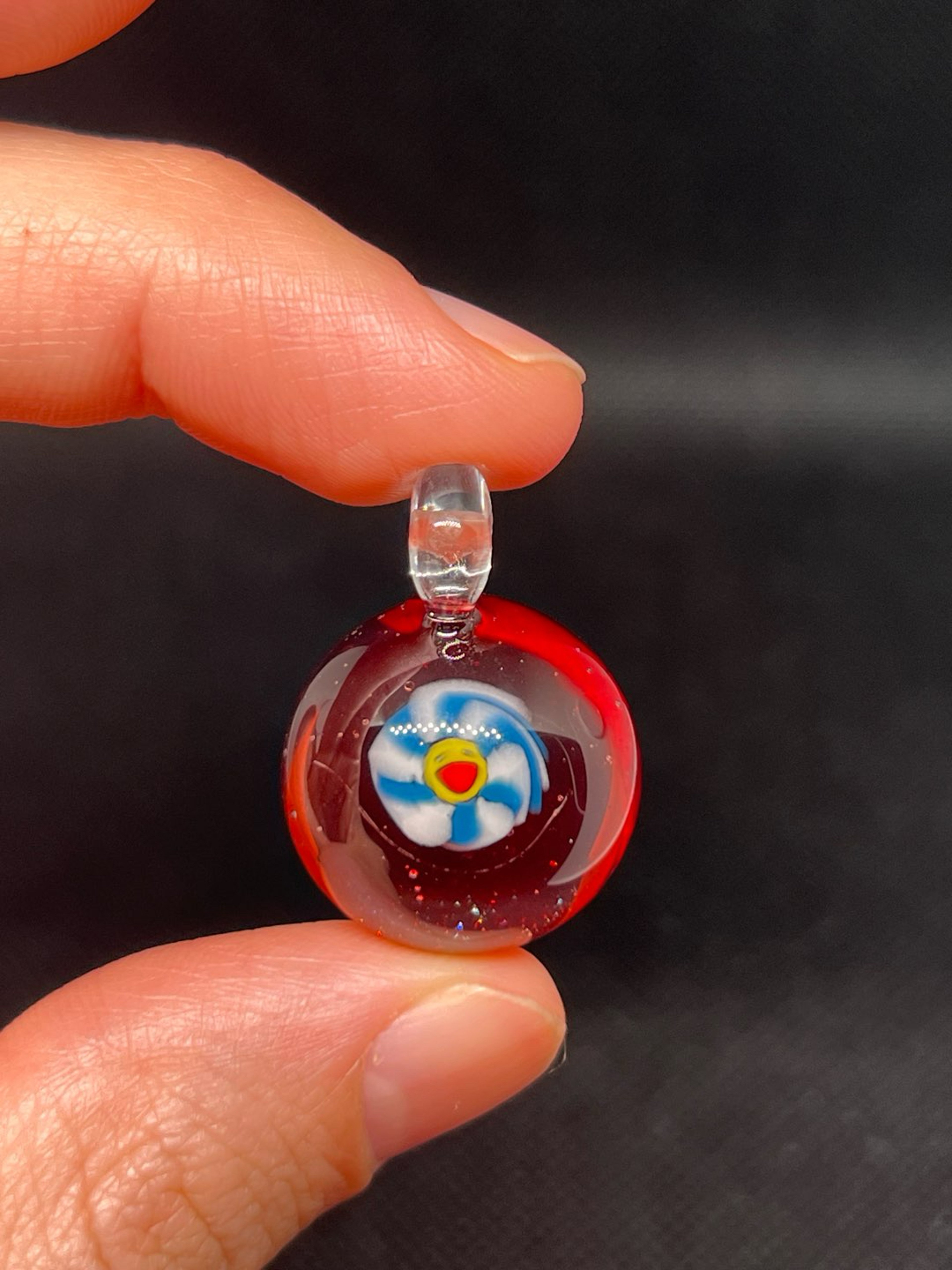 Preview pic of UV Takashi Murakami Flower Mille Pendant