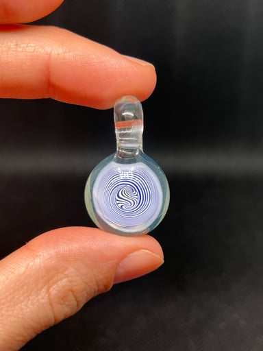 Preview pic of UV / CFL Swirl Mille Pendant