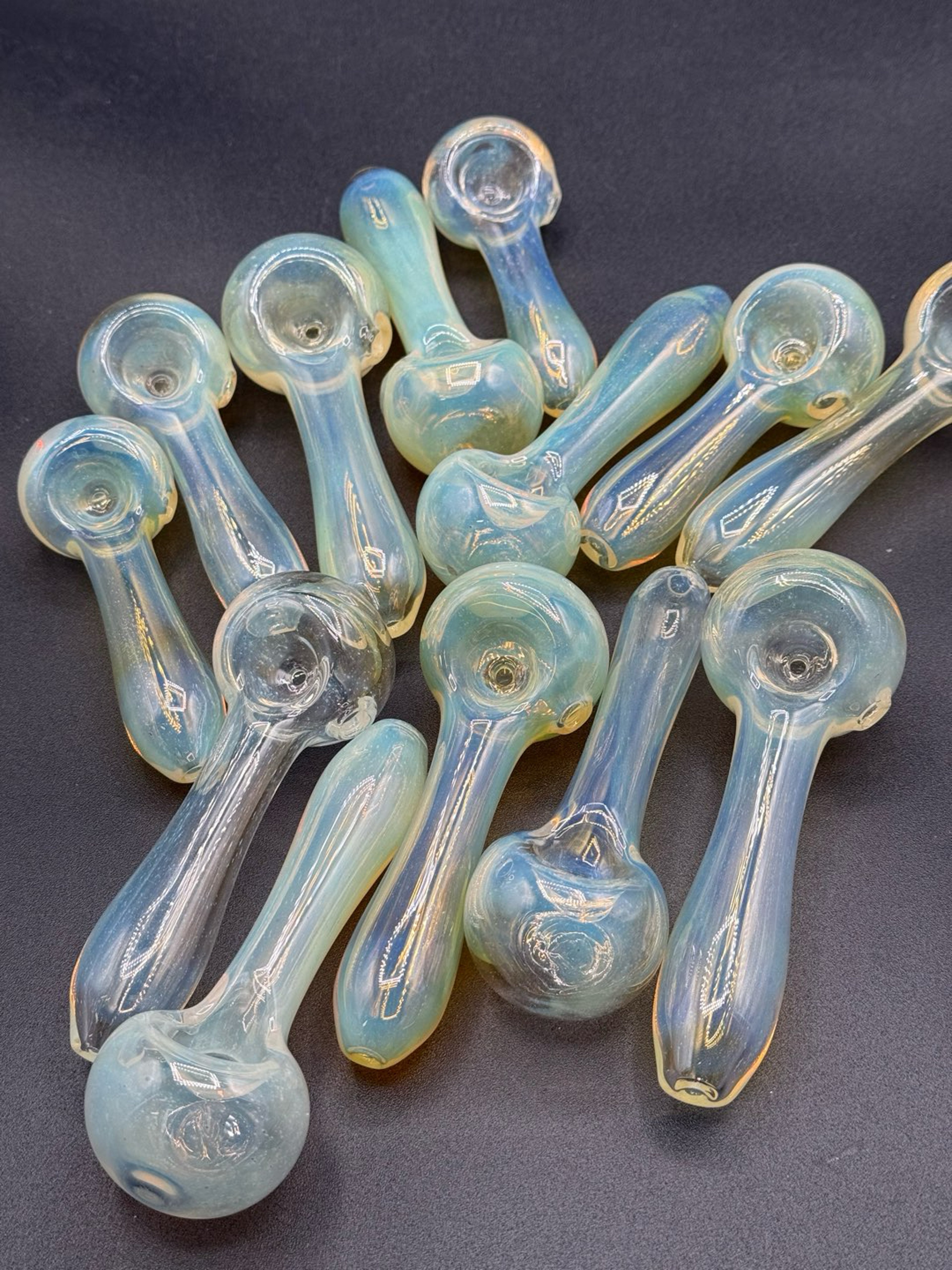 Preview pic of Silver-Fumed Color-Changing Spoons