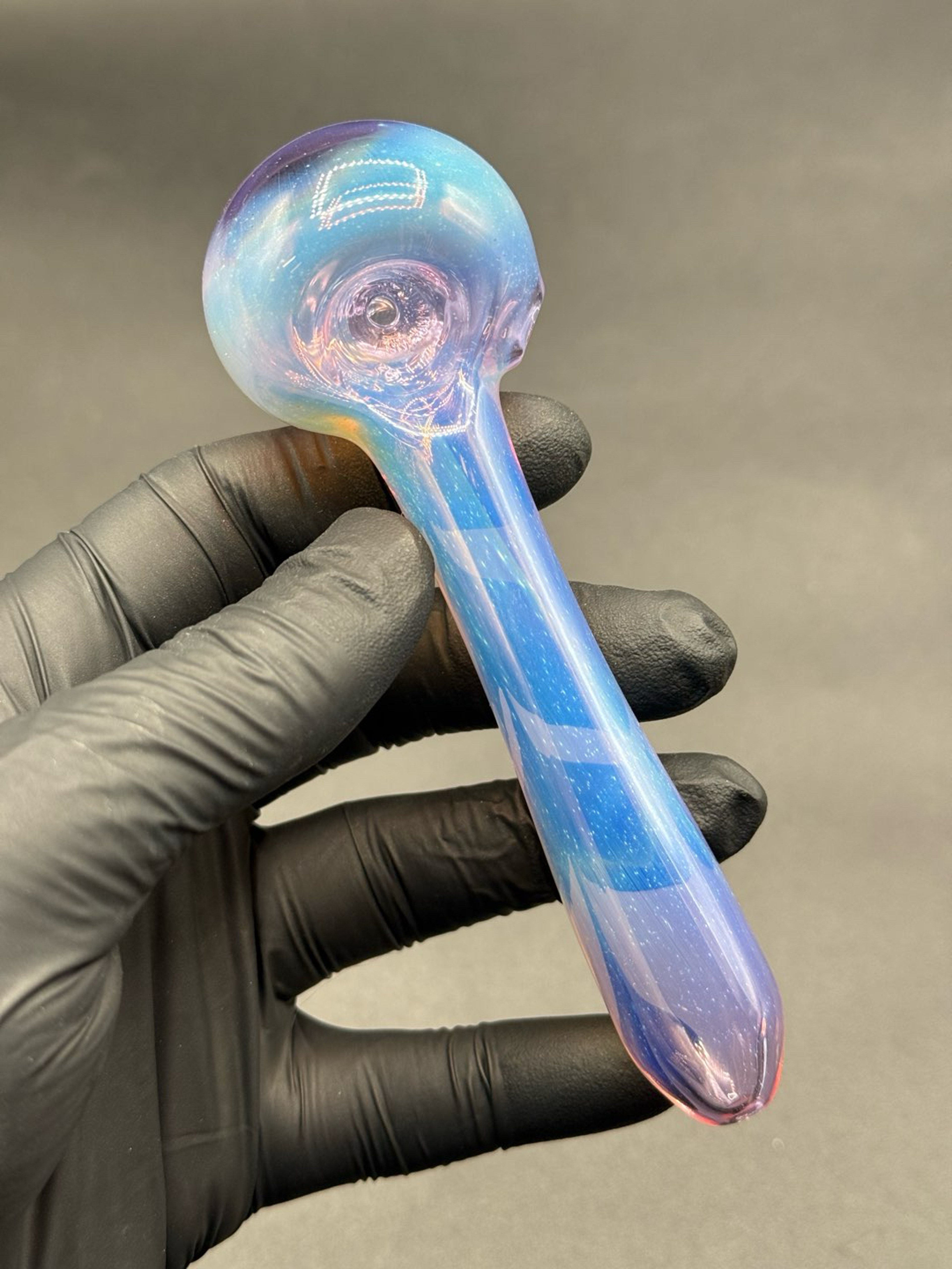 Preview pic of Amethyst fumed spoon
