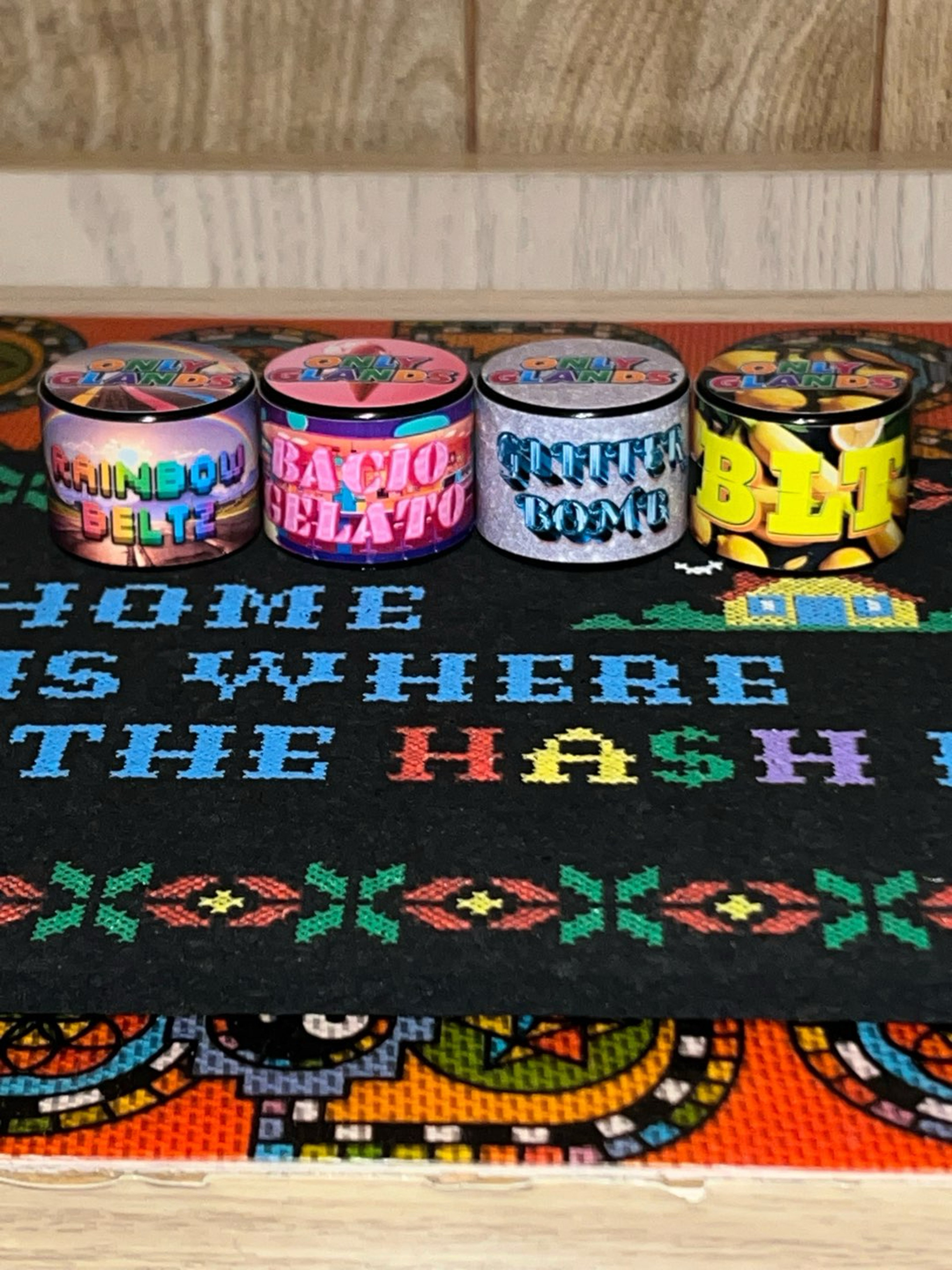Preview pic of GZ1 “Home is Where The Hash is” mood mat