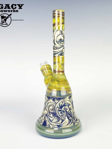 Preview pic of T. LARSON X CHUEY ENGRAVED TUBE W/ CAP