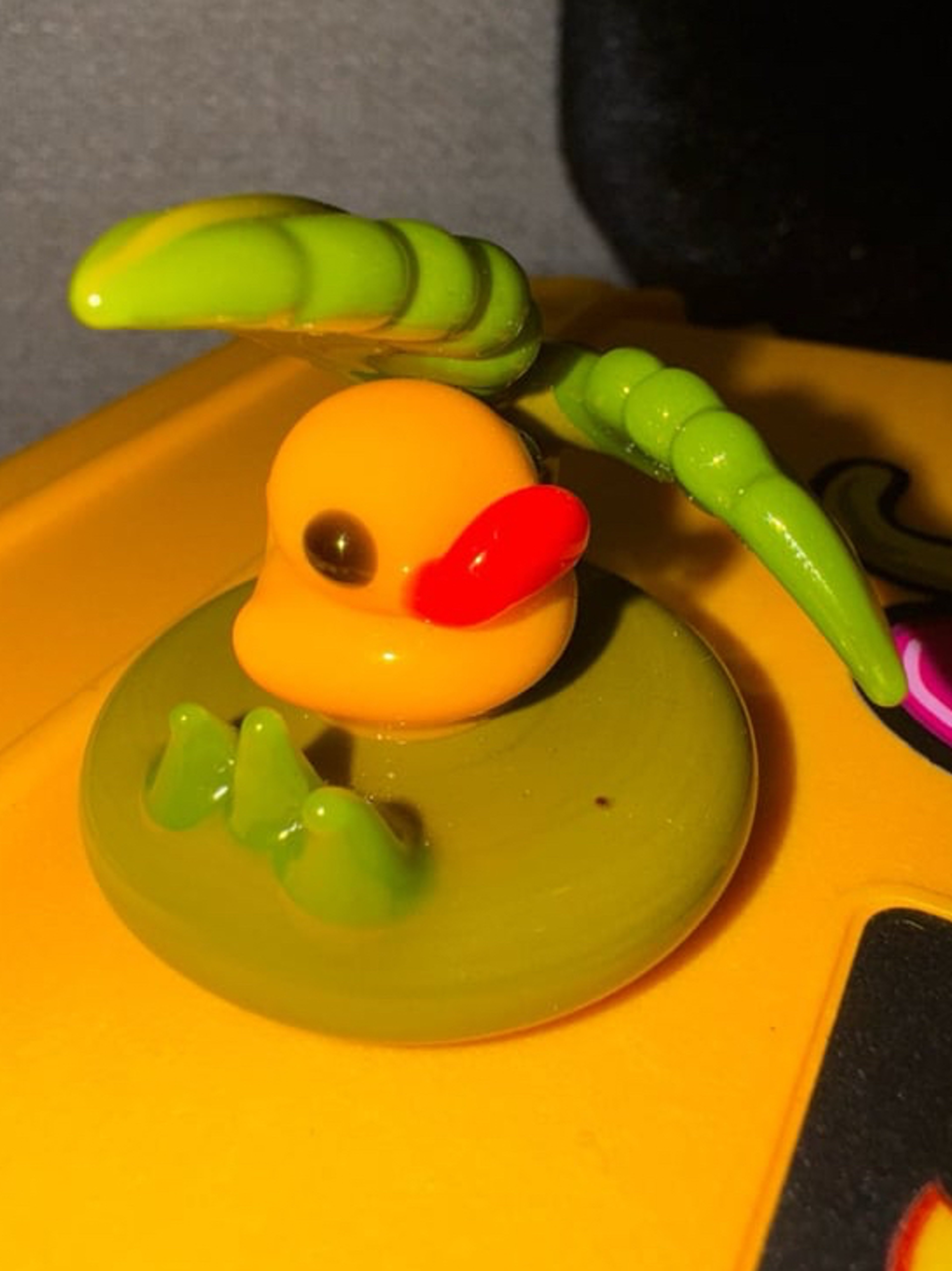 Preview pic of “Ducky in the Jungle” Mib by Ryno Glass
