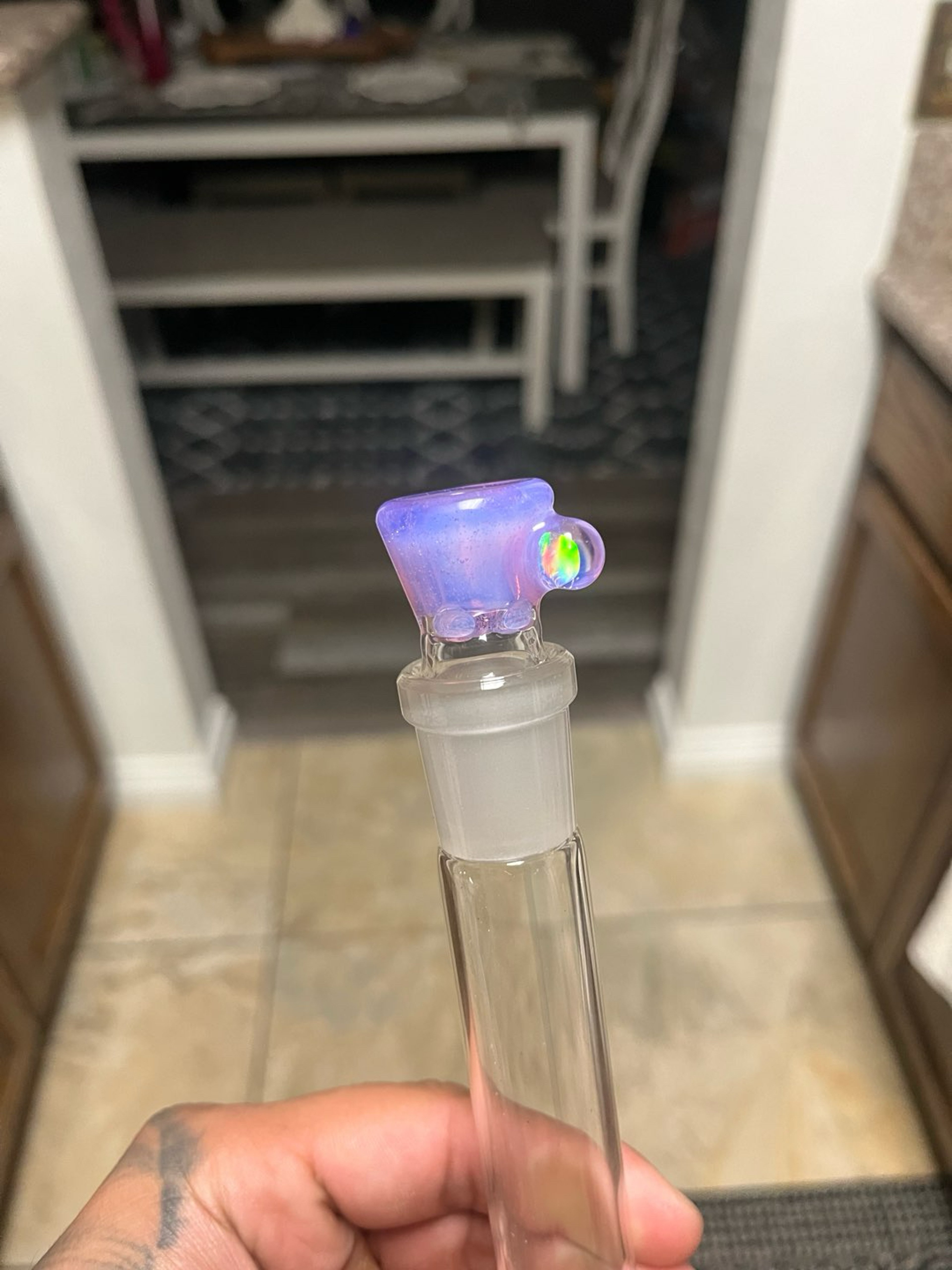 Preview pic of PURPLE LILAC OPAL SLIDE 18MM