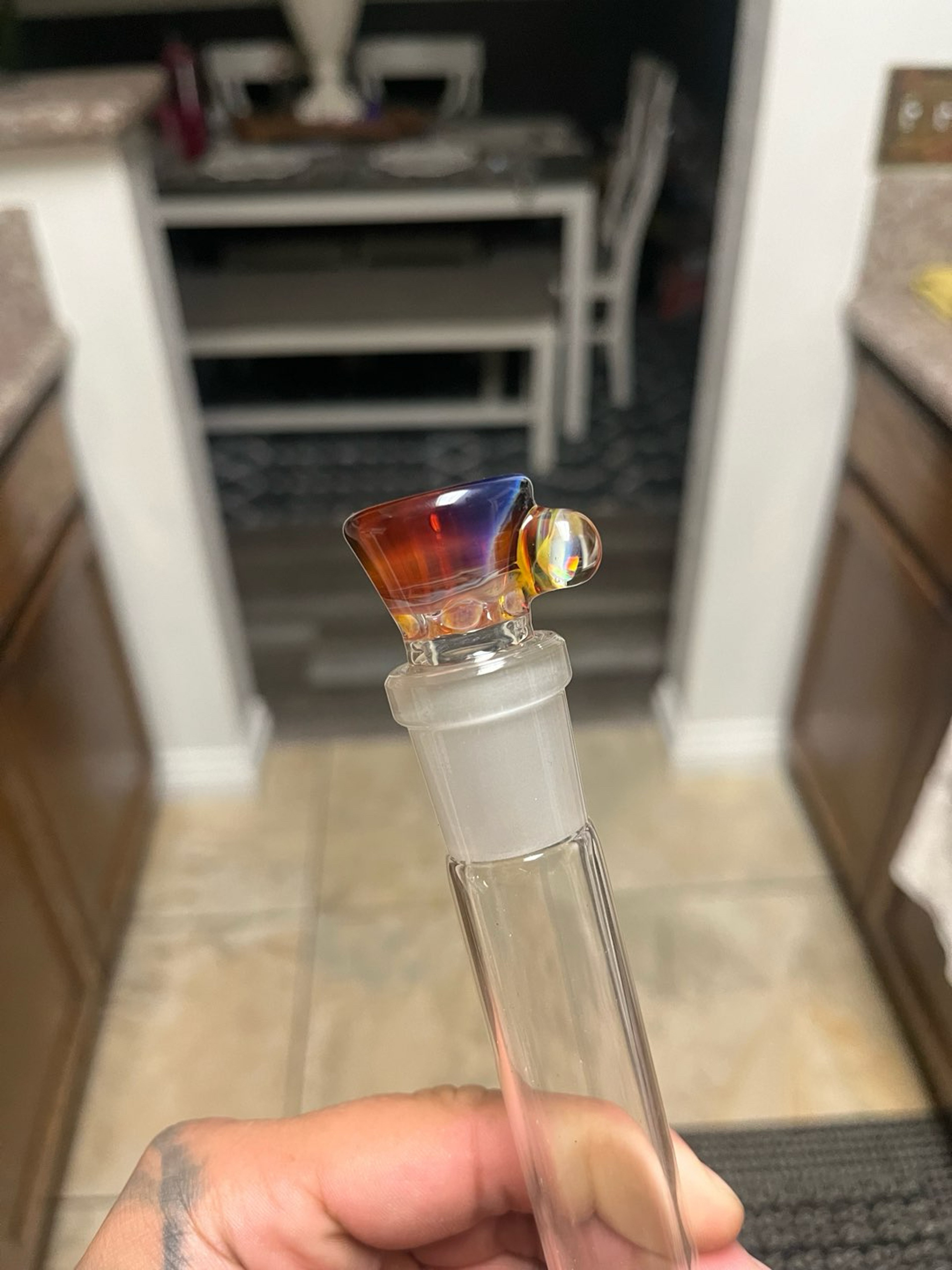 Preview pic of AMBER PURPLE OPAL SLIDE 18MM