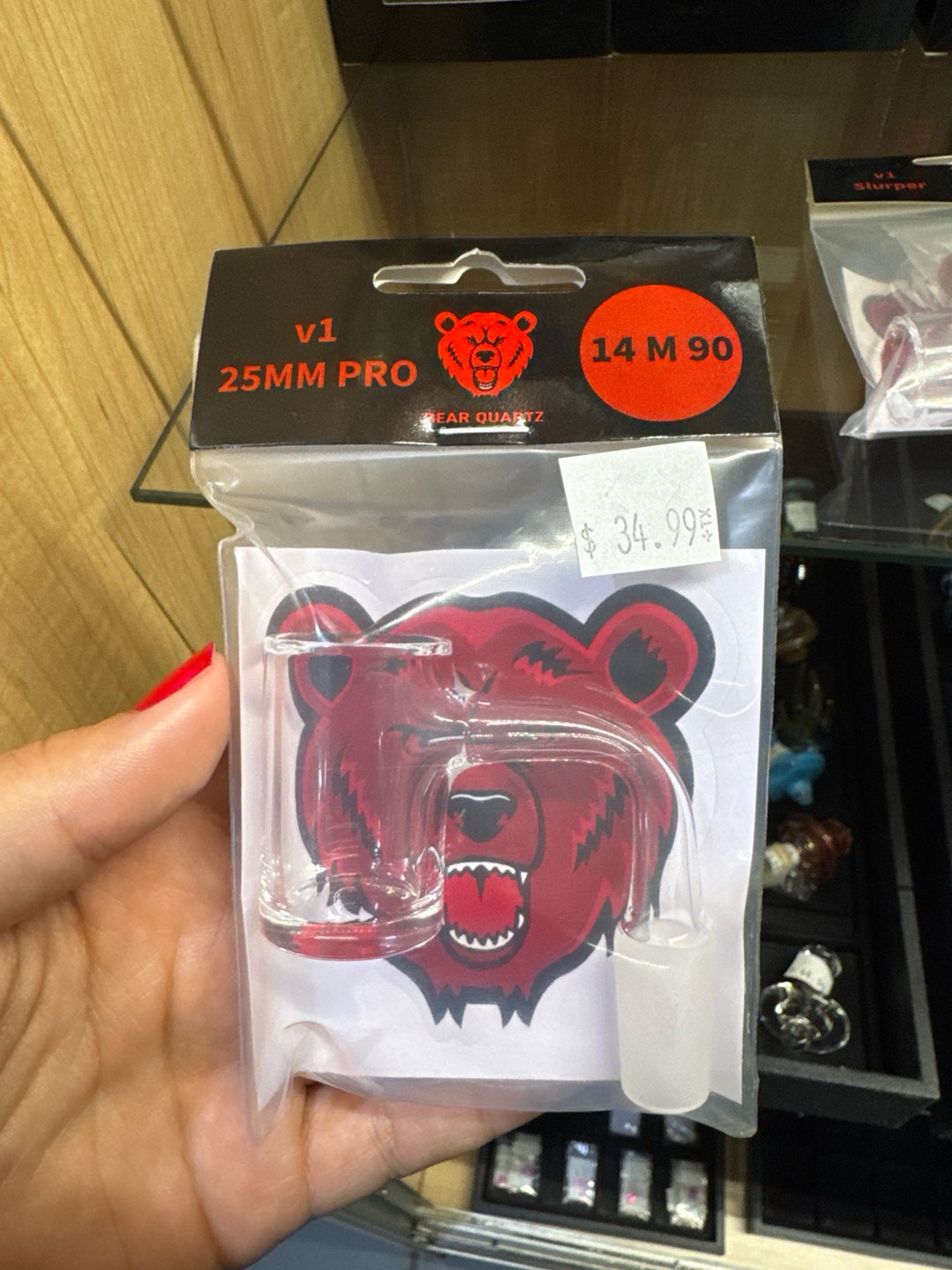 Preview pic of Bear Quartz Banger