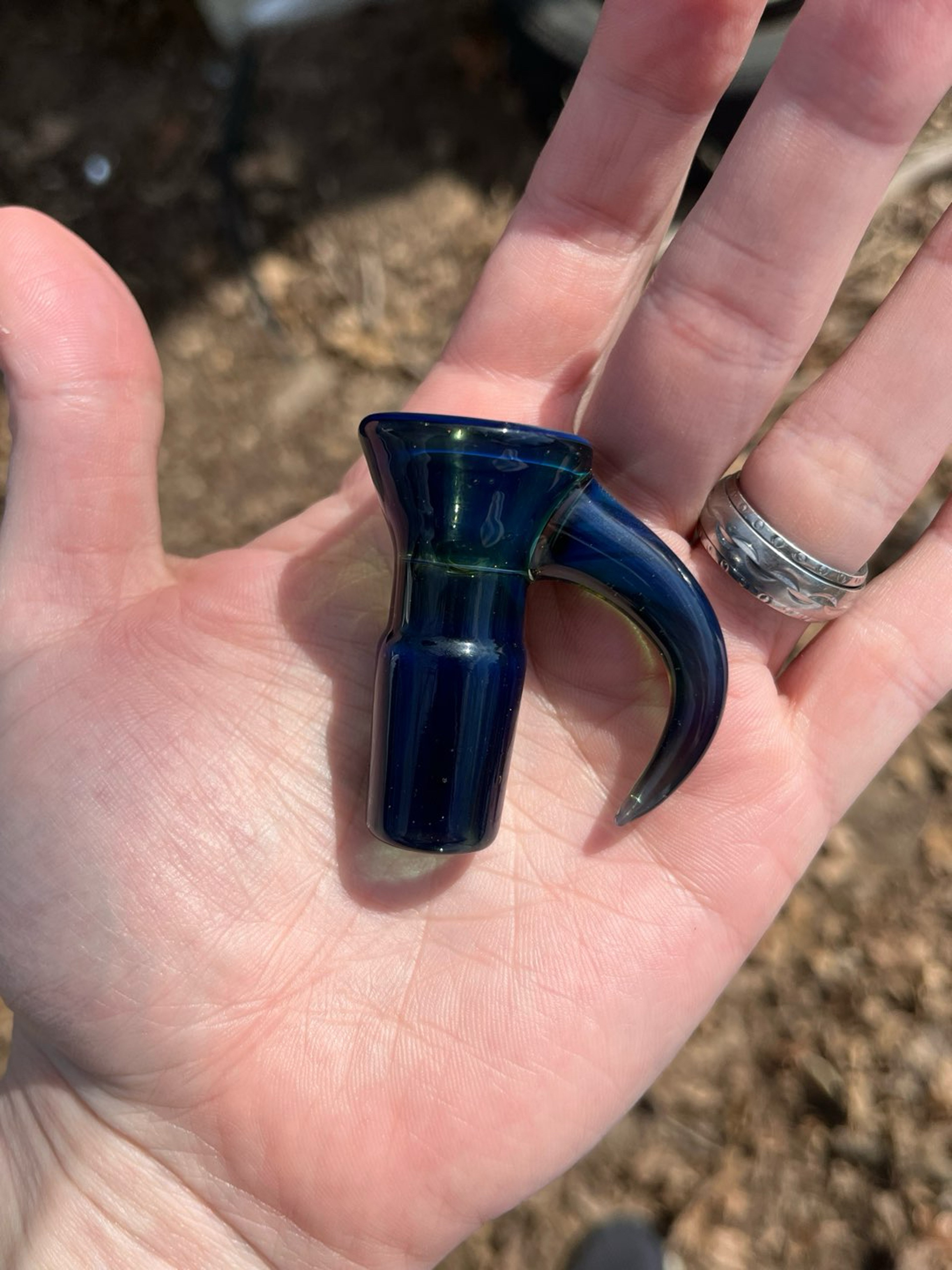 Preview pic of Welch glass full color 18mm slide with uv screen