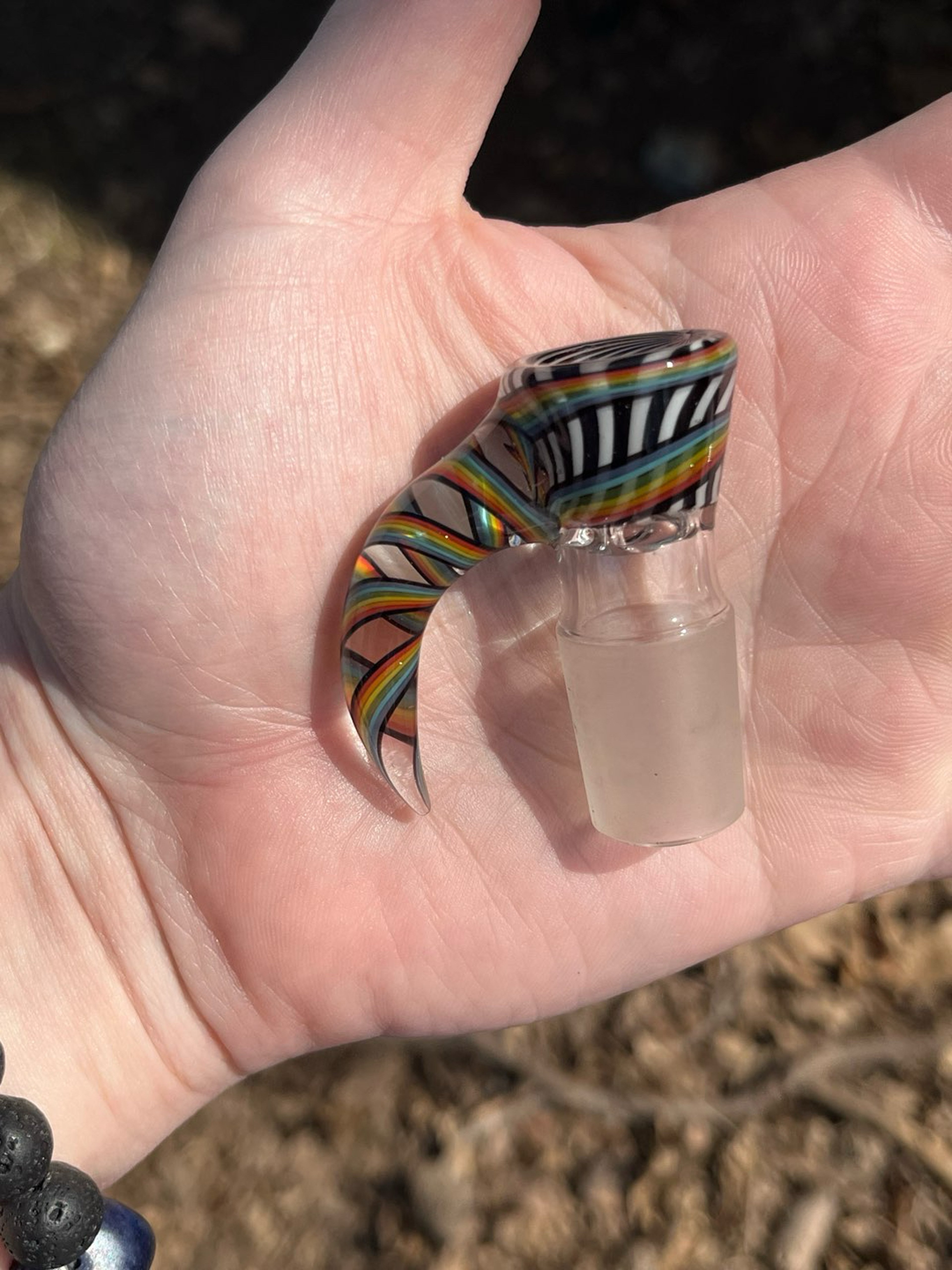 Preview pic of Papa p rainbow over jailbird 18mm slide