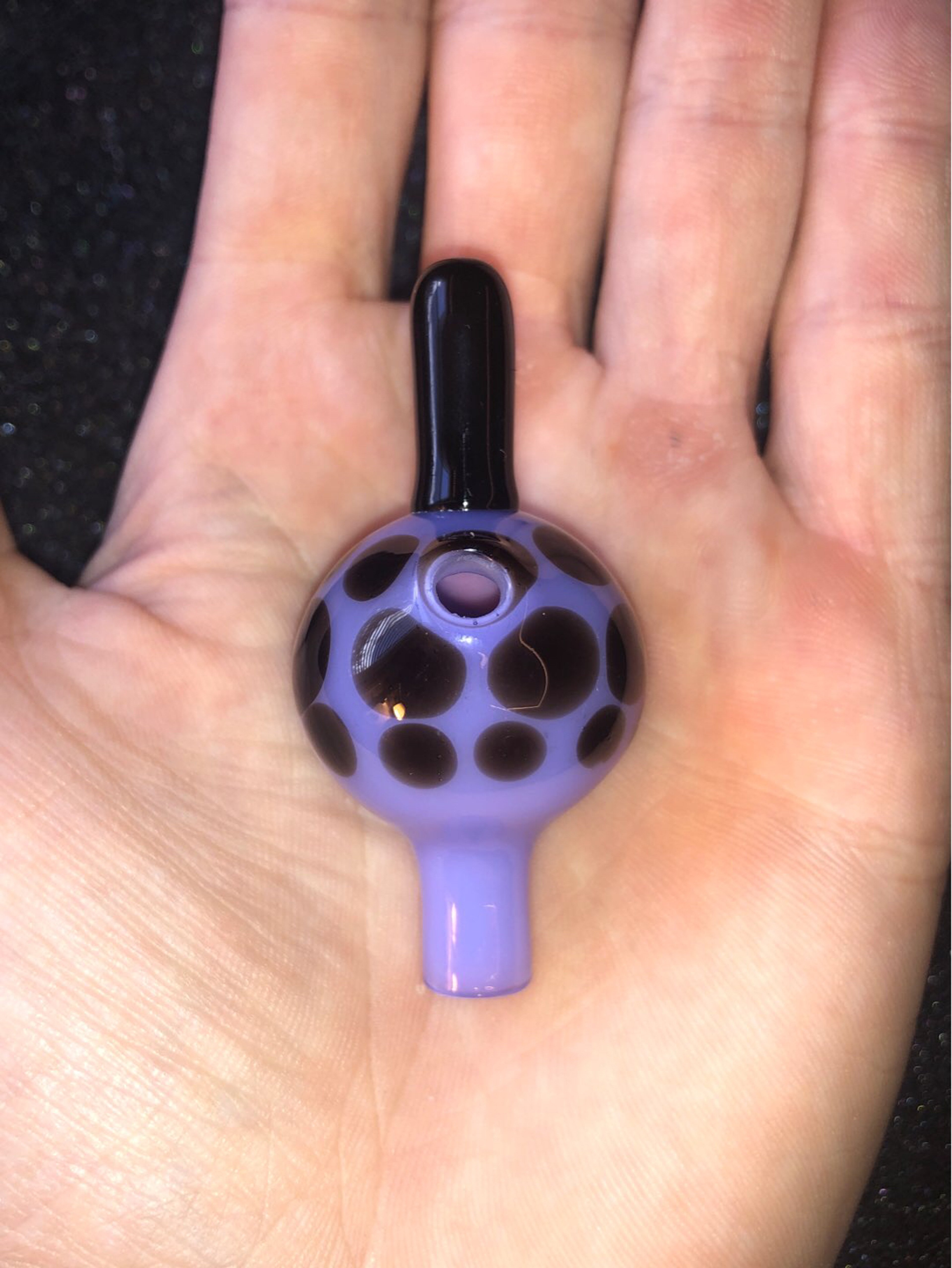 Preview pic of Itf glass dotted bubble cap