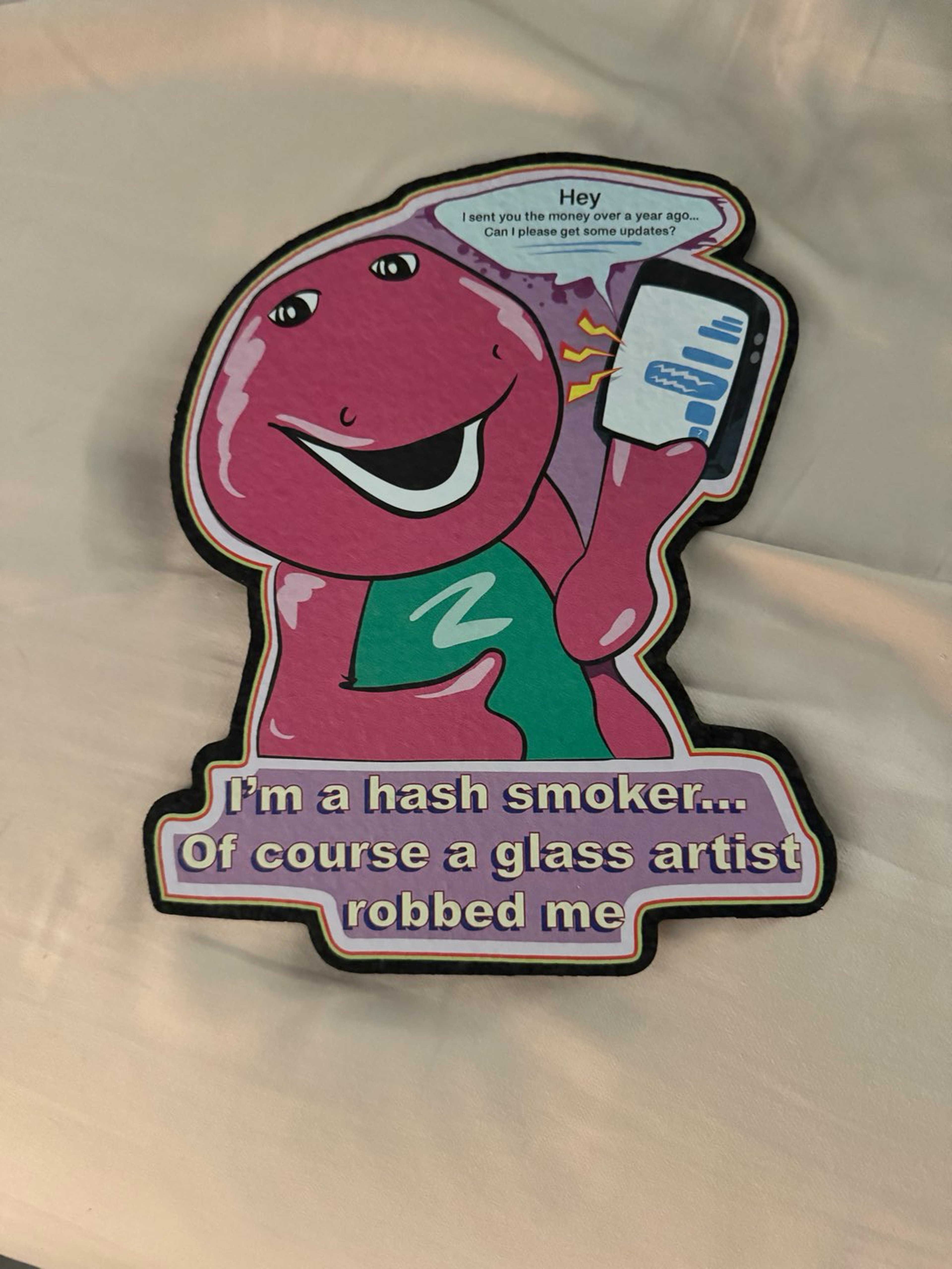 Preview pic of Robbed by glass artist Moodmat