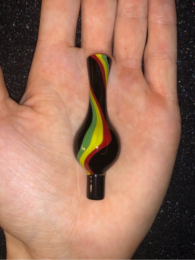 Preview pic of Random rasta cap long handle