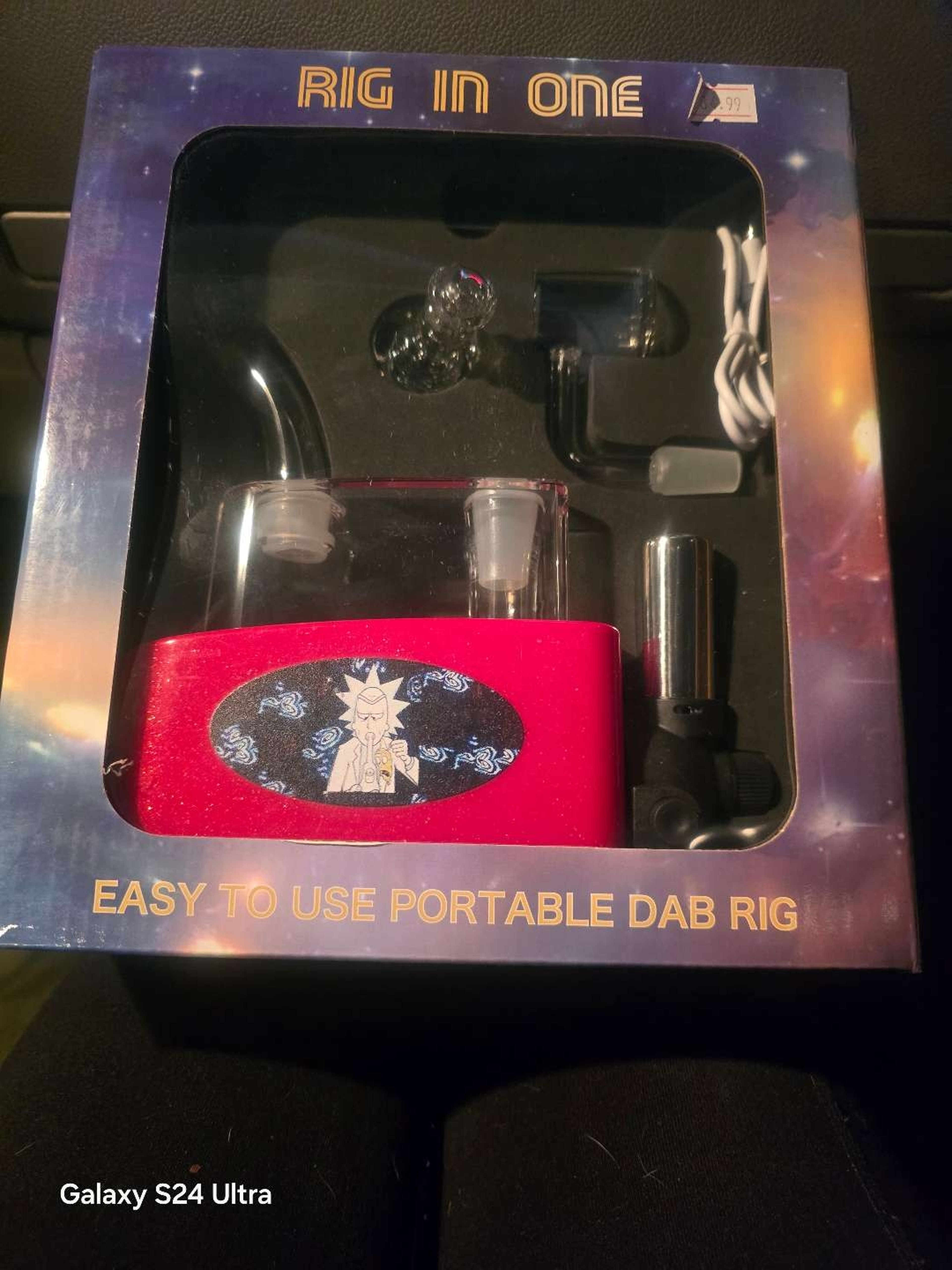 Brand new rick and mortey portable dab rig. image 0
