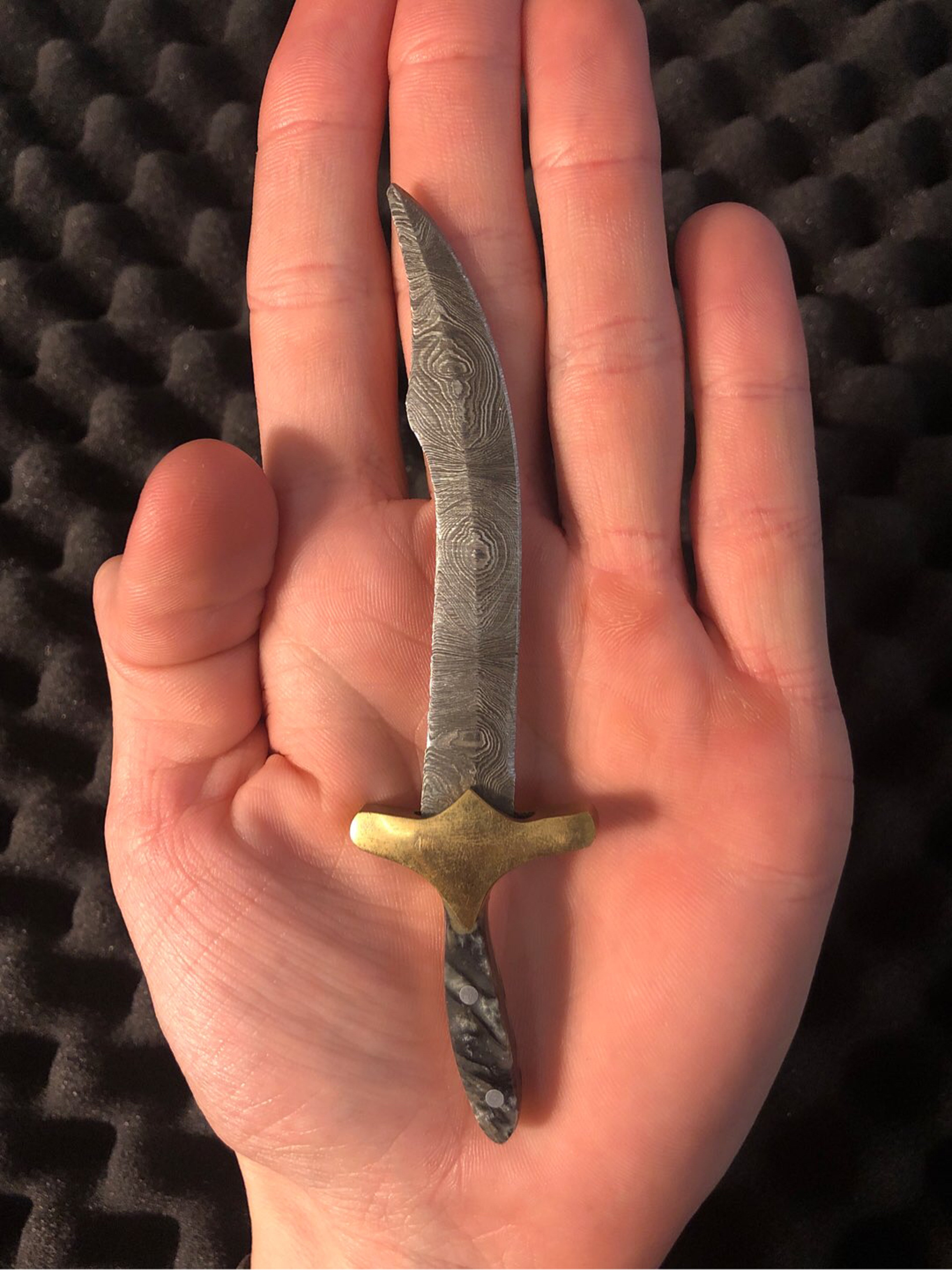Preview pic of Damascus hk (full tang) pirate sword