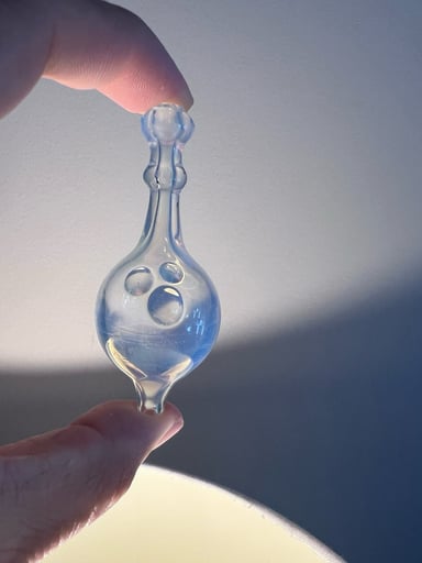 Preview pic of 30mm bubble cap in ghost