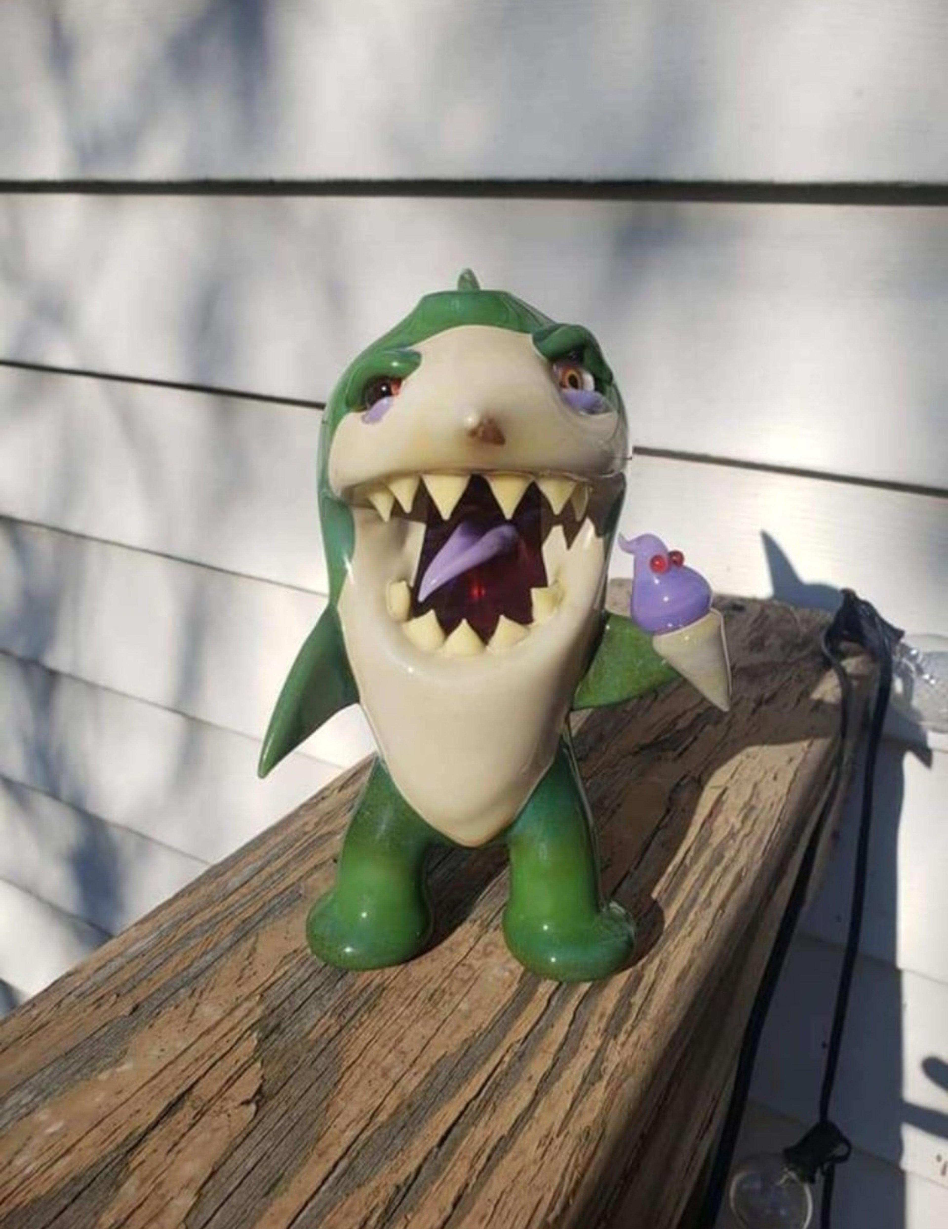 Preview pic of Niko Cray standing shark